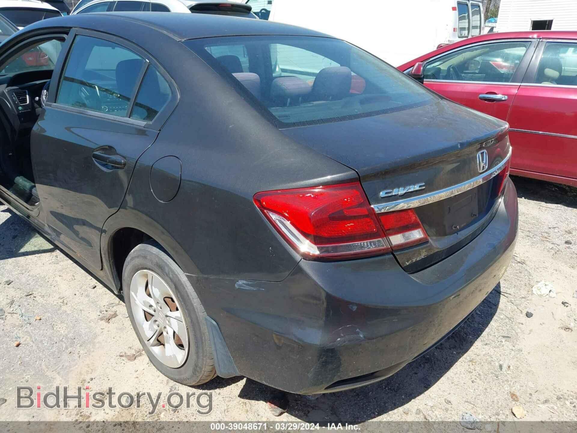 2013 HONDA CIVIC - VIN: 2HGFB2F59DH556930 - Фото 3