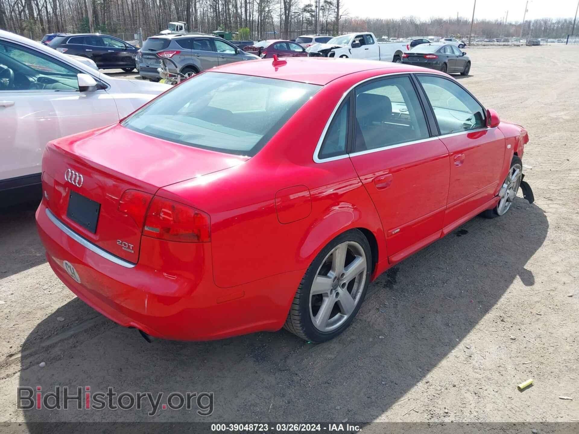 2007 AUDI A4 - VIN: WAUEF78E77A144370 - Фото 4