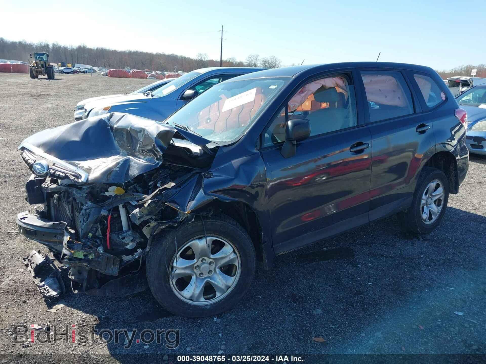 2014 SUBARU FORESTER - VIN: JF2SJAAC2EH434578 - Фото 2
