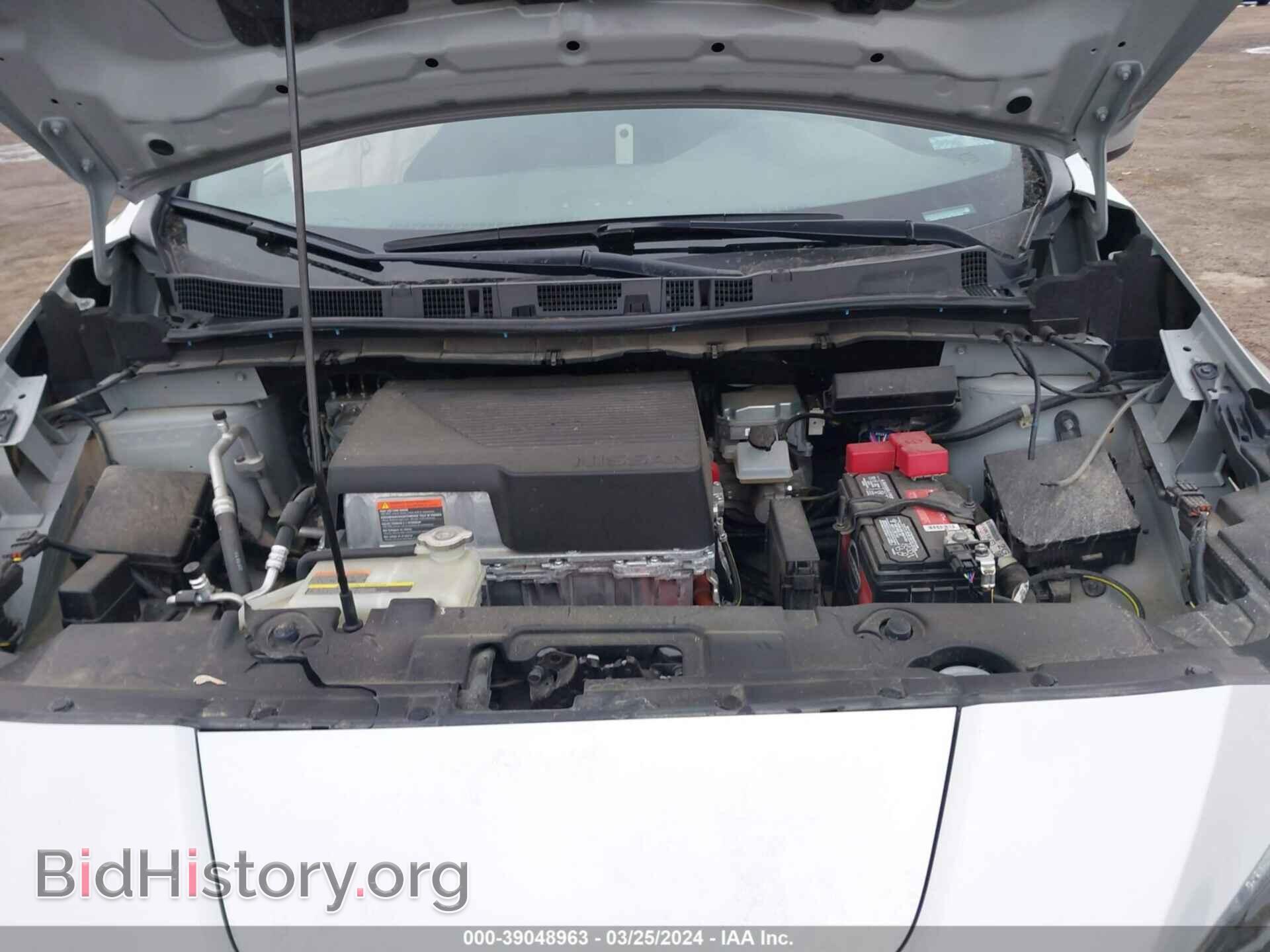 2021 NISSAN LEAF - VIN: 1N4BZ1BV2MC553904 - Фото 10