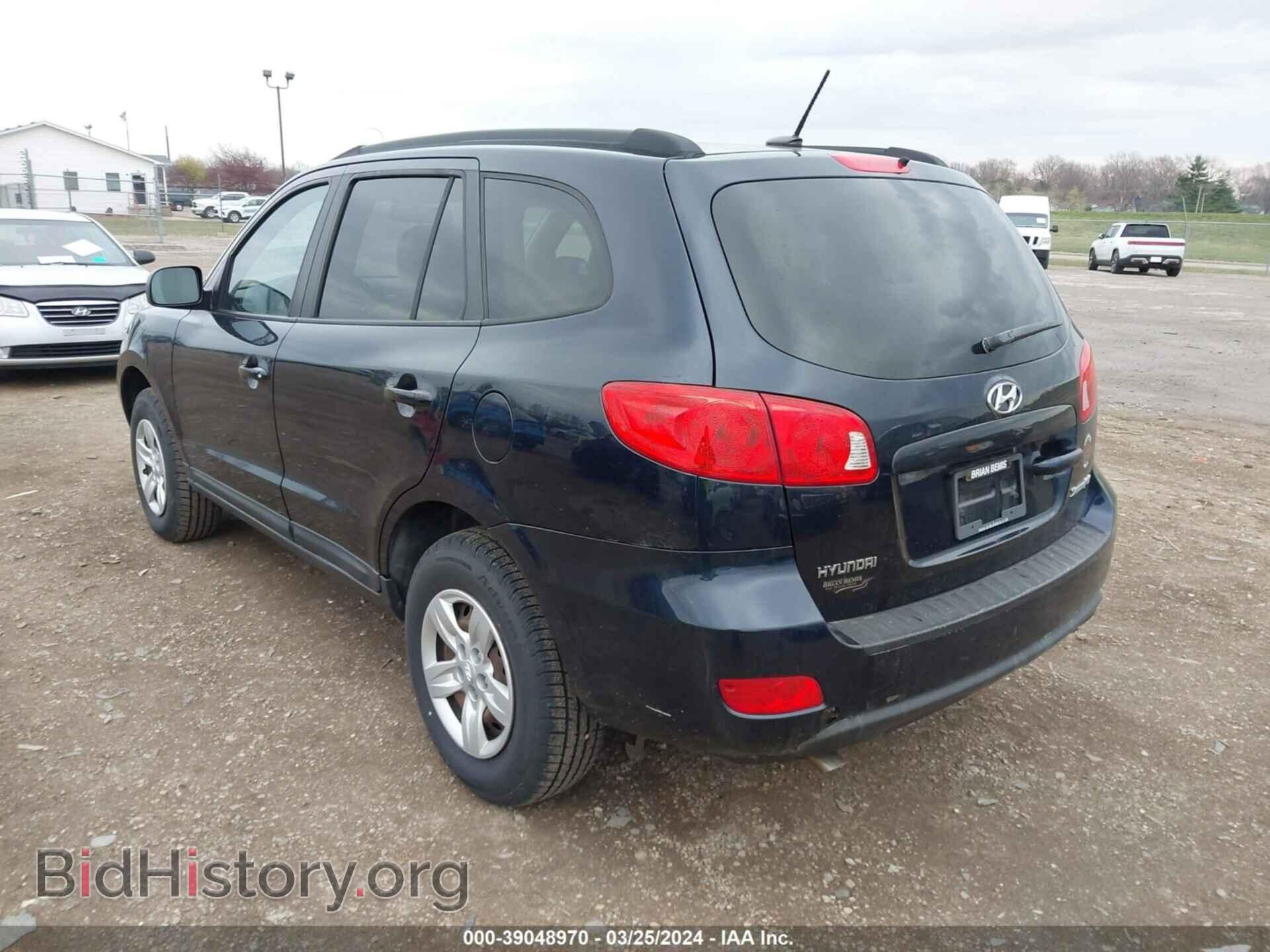2009 HYUNDAI SANTA FE - VIN: 5NMSG13D69H278942 - Фото 3