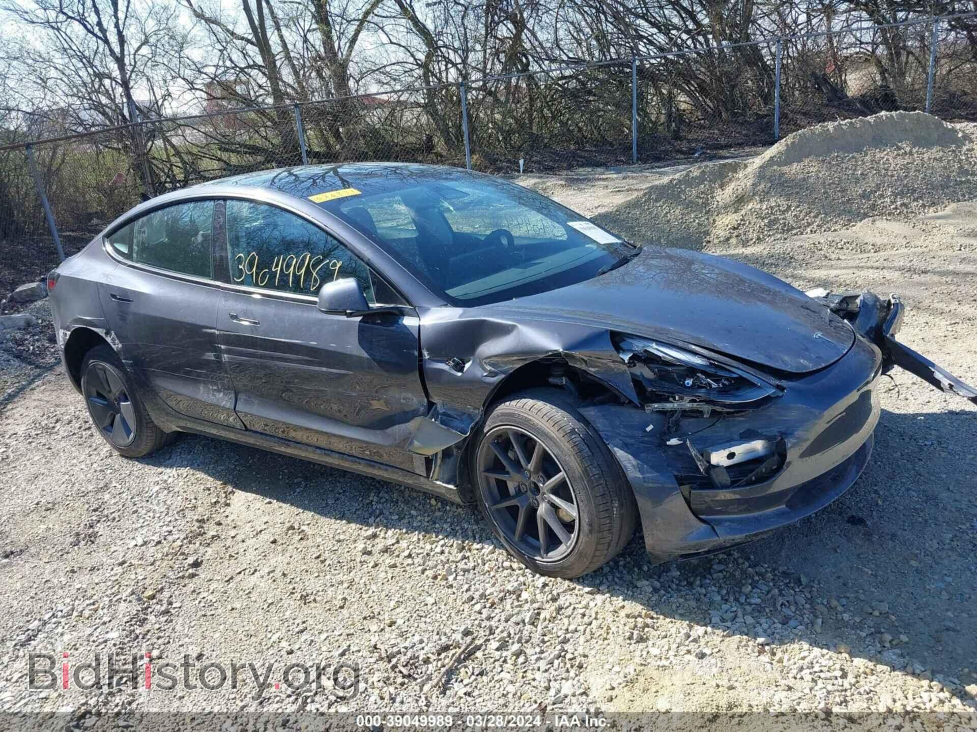 Photo 5YJ3E1EA5PF686831 - TESLA MODEL 3 2023
