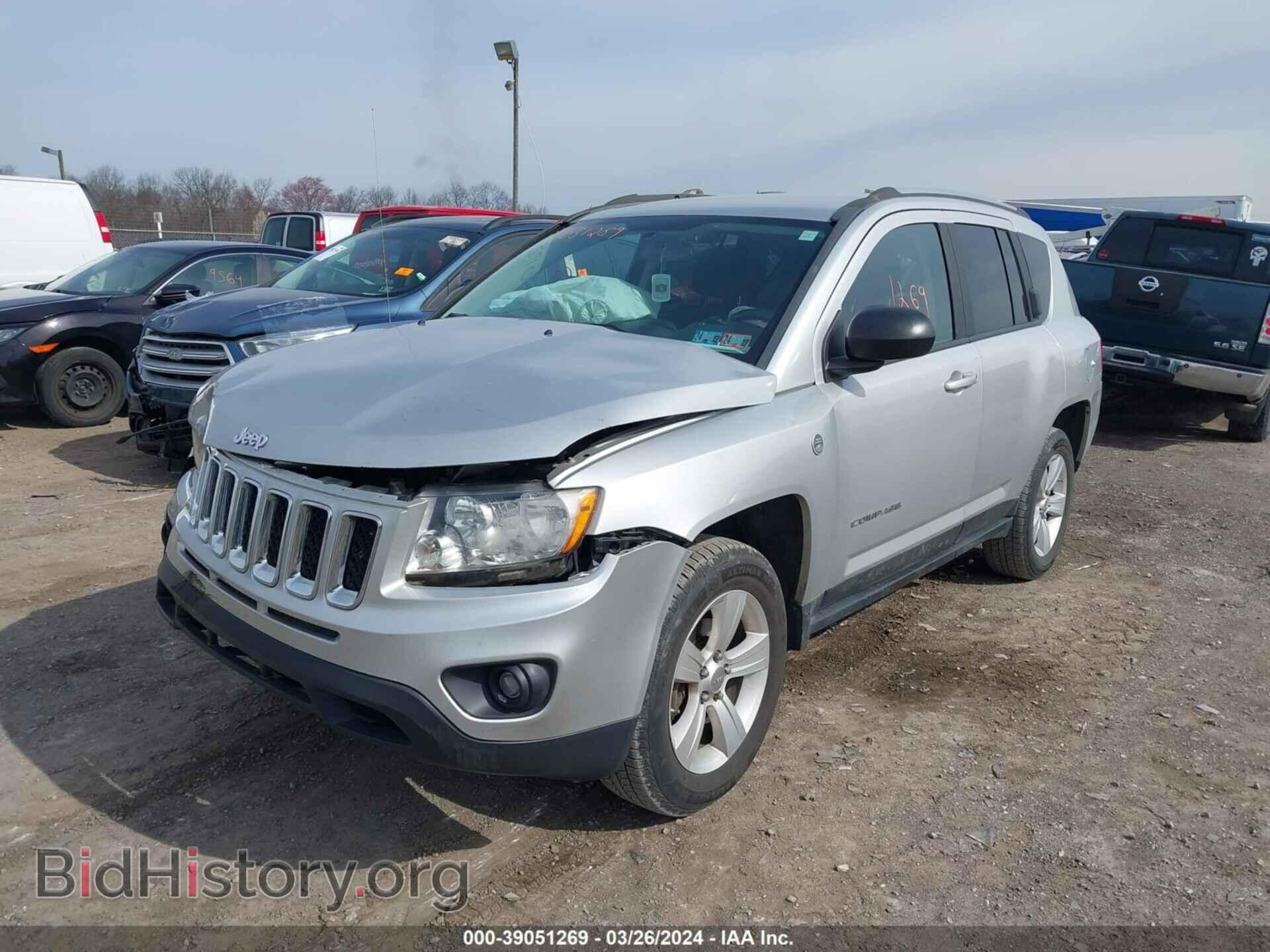2012 JEEP COMPASS - VIN: 1C4NJDBB8CD655755 - Фото 2