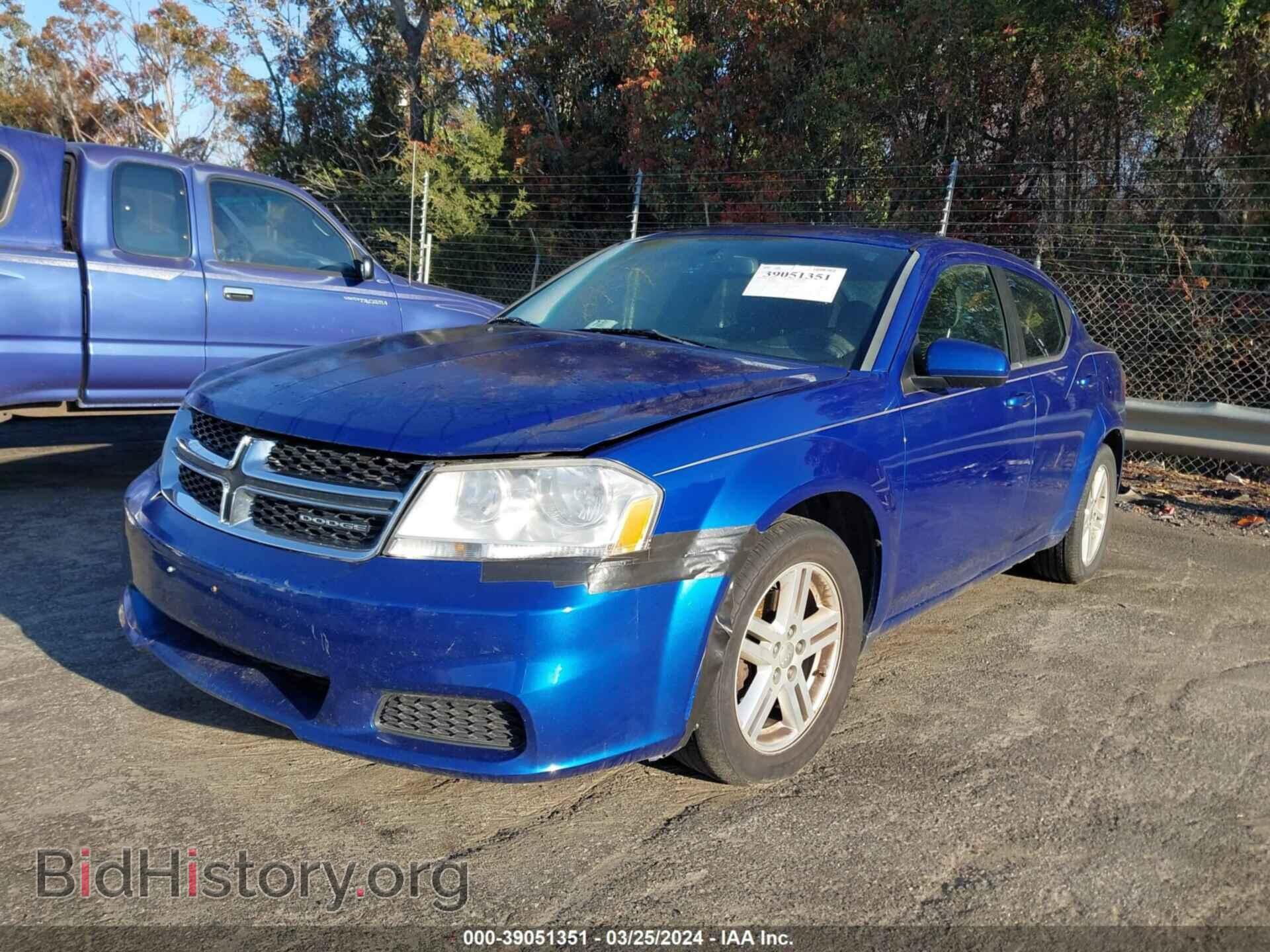 2012 DODGE AVENGER - VIN: 1C3CDZCB7CN148502 - Фото 2