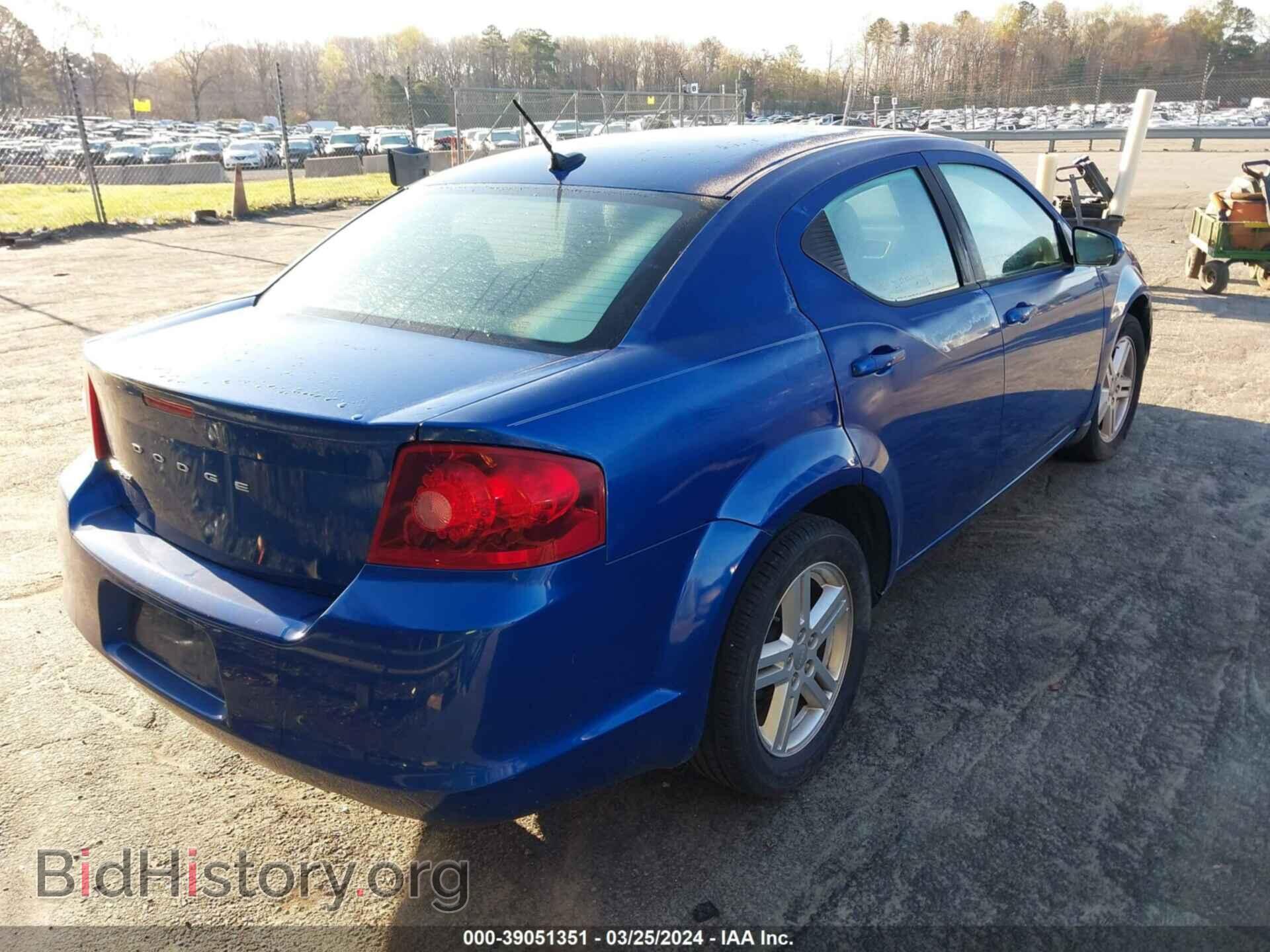2012 DODGE AVENGER - VIN: 1C3CDZCB7CN148502 - Фото 4