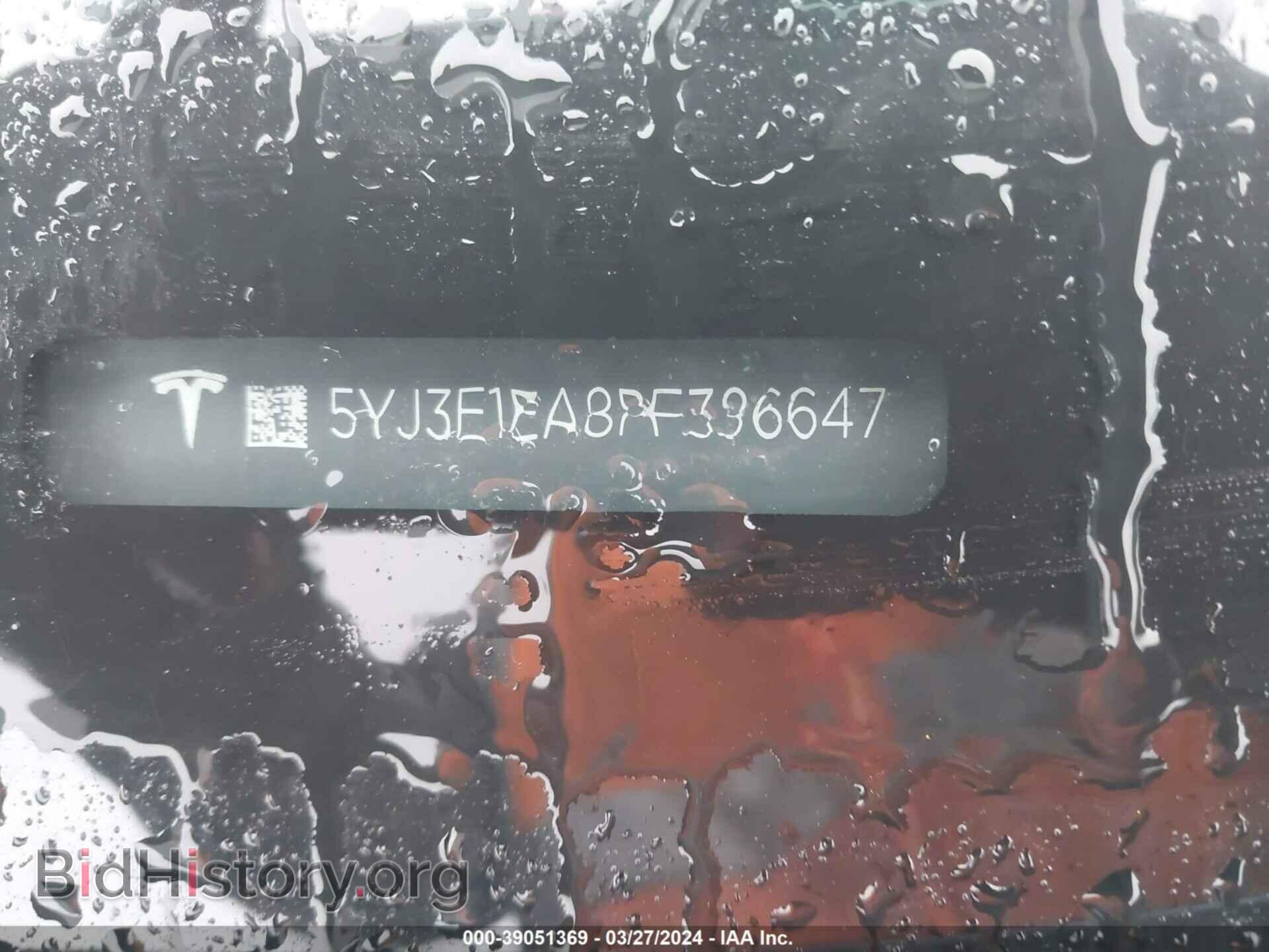 2023 TESLA MODEL 3 - VIN: 5YJ3E1EA8PF396647 - Фото 9
