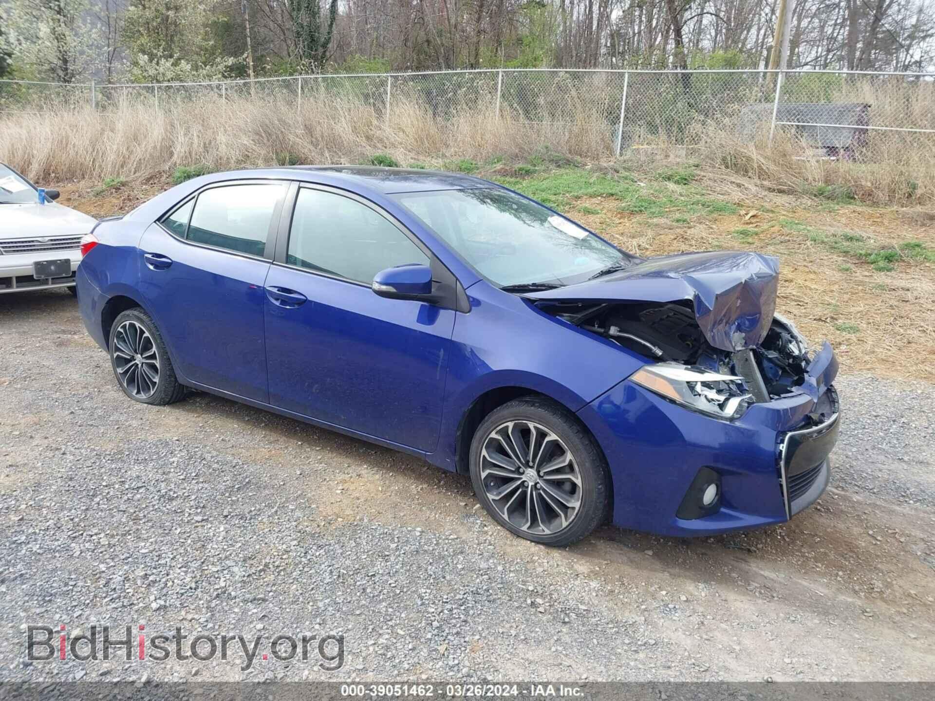 Фотография 5YFBURHE4EP142785 - TOYOTA COROLLA 2014