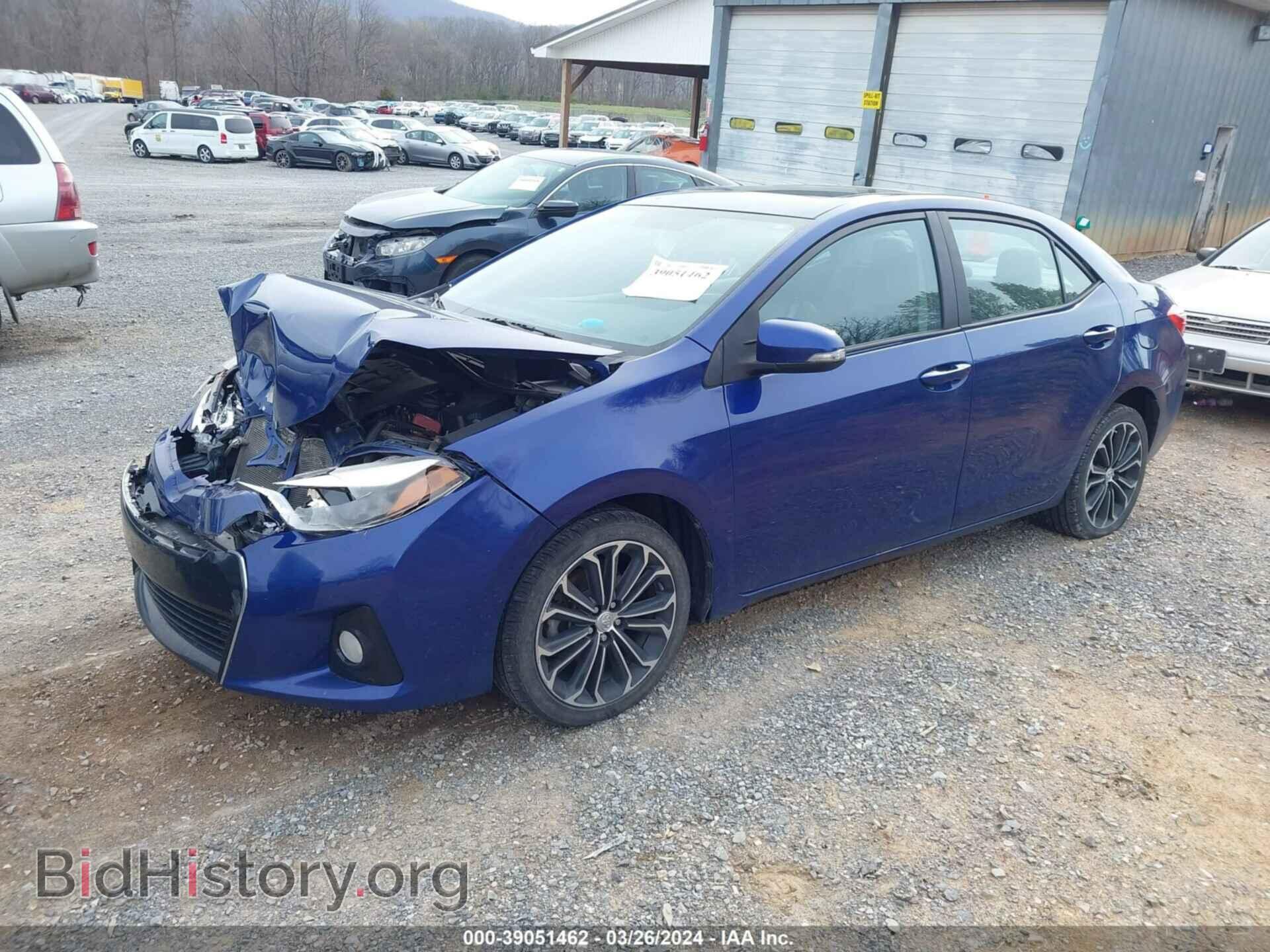 2014 TOYOTA COROLLA - VIN: 5YFBURHE4EP142785 - Фото 2