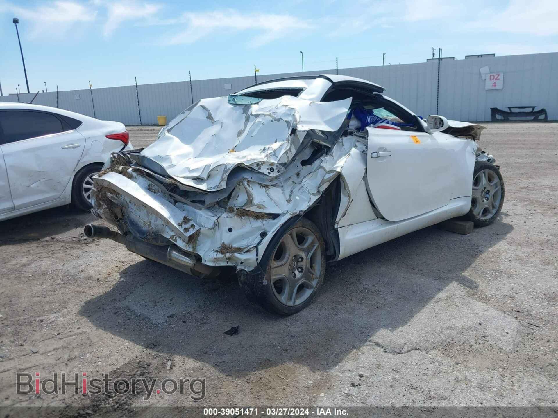 2008 LEXUS SC 430 - VIN: JTHFN45Y489016774 - Фото 4