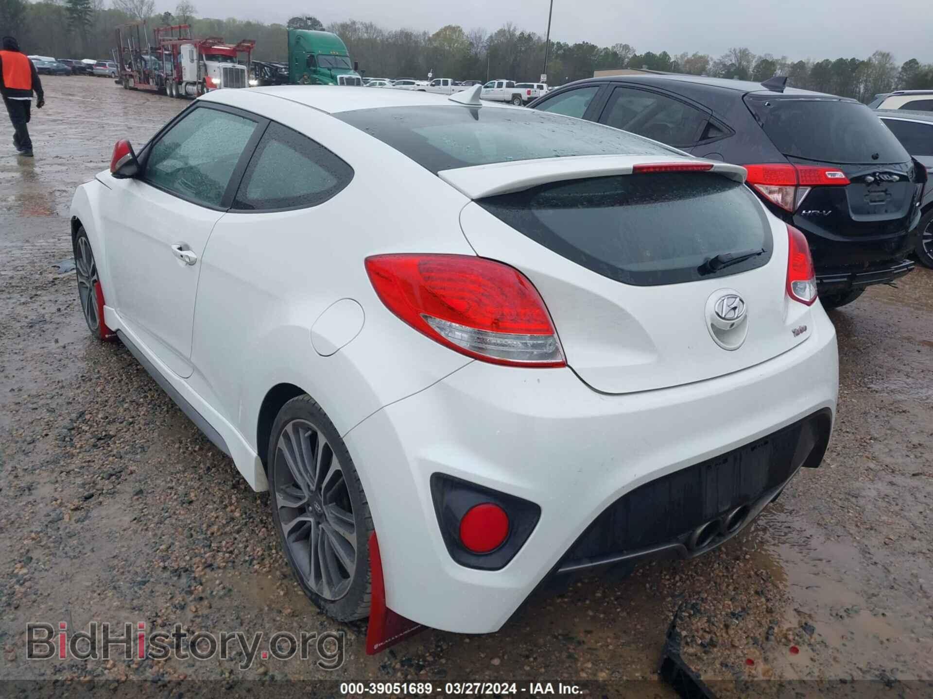 2016 HYUNDAI VELOSTER - VIN: KMHTC6AEXGU285967 - Фото 3