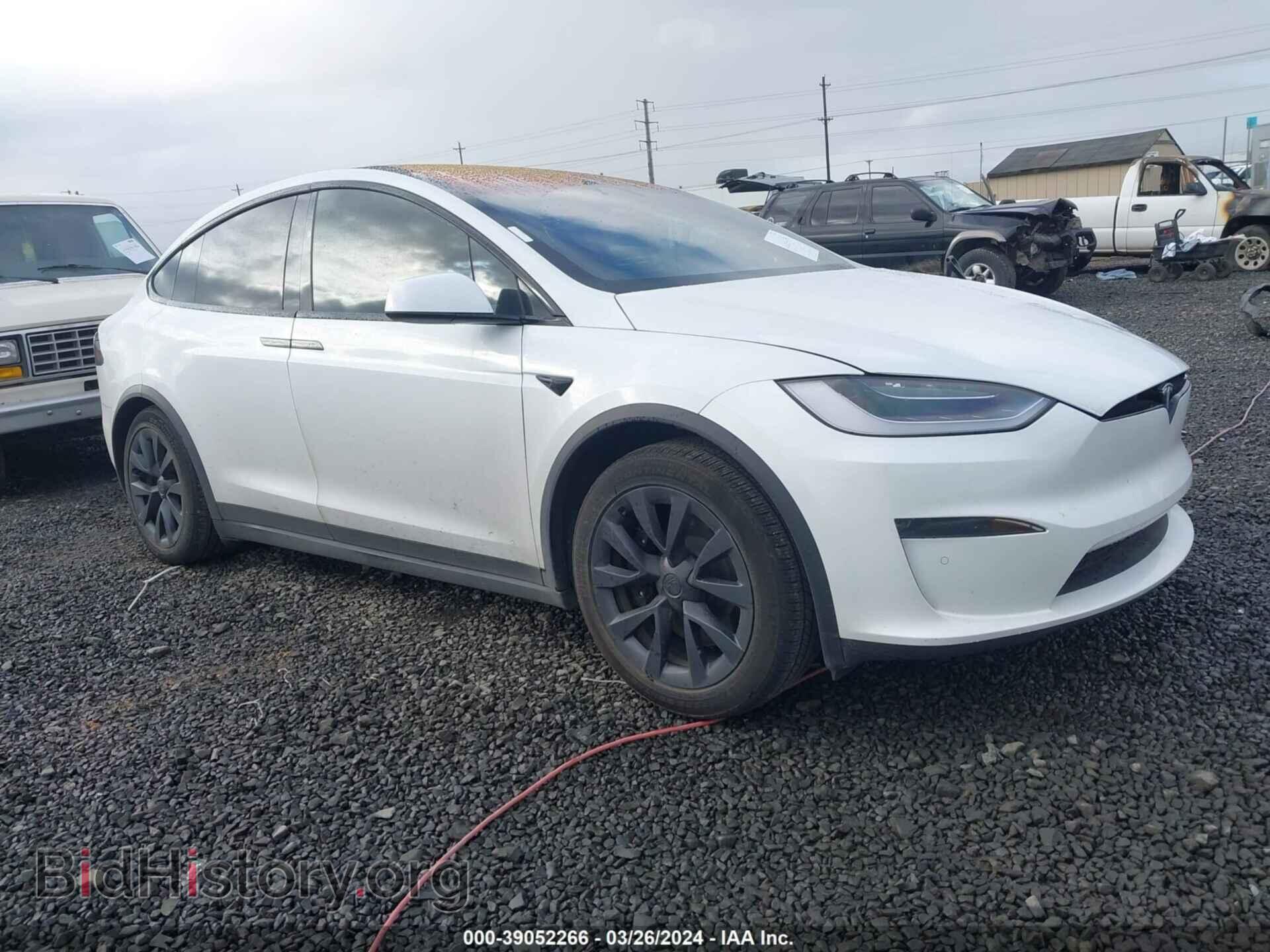 Photo 7SAXCDE54NF341852 - TESLA MODEL X 2022