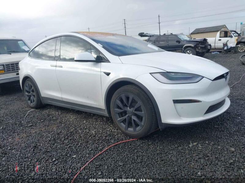 2022 Tesla MODEL X (VIN 7SAXCDE54NF341852) — photo 1 of 16, IAAI