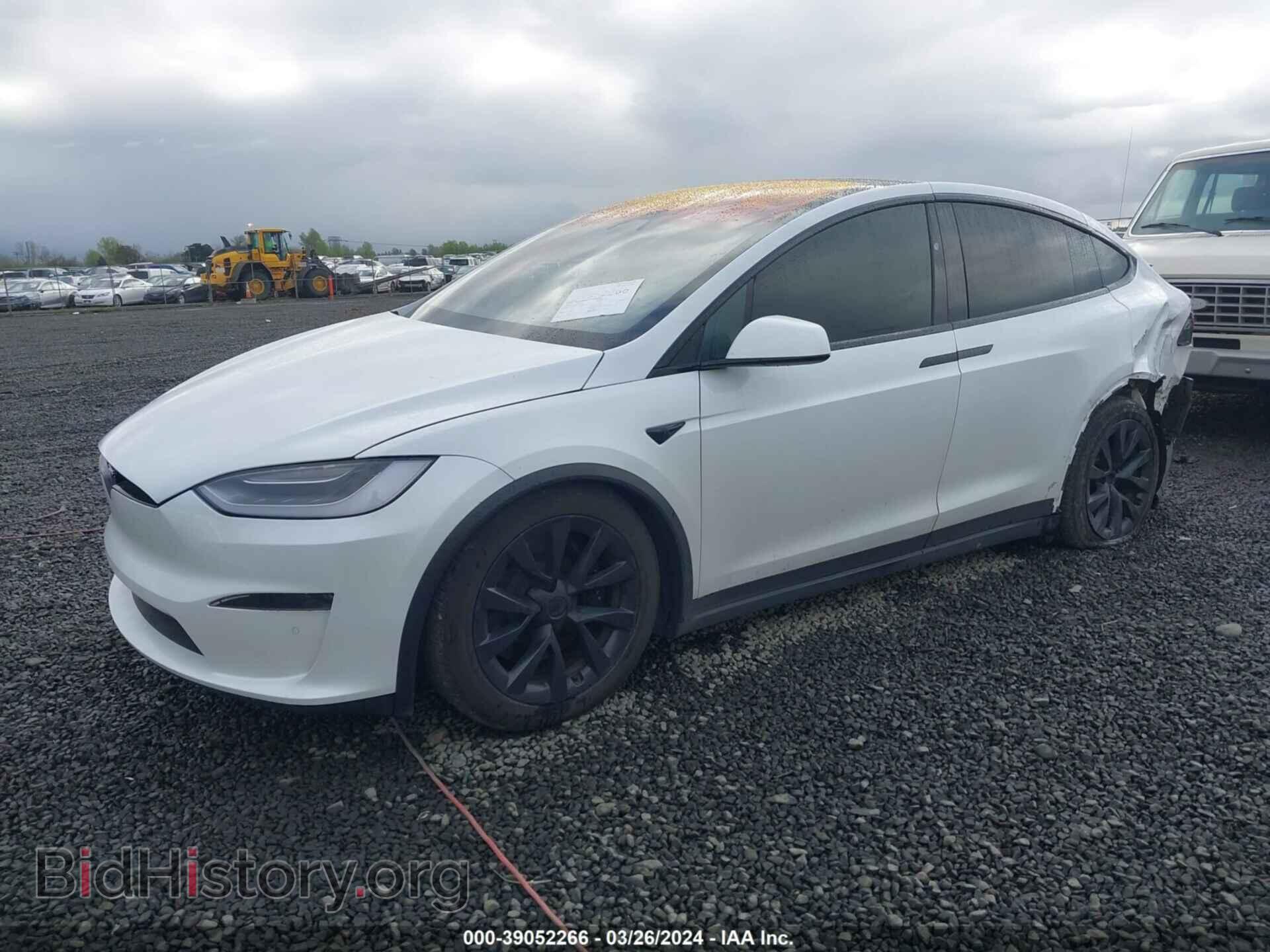 2022 TESLA MODEL X - VIN: 7SAXCDE54NF341852 - Photo 2