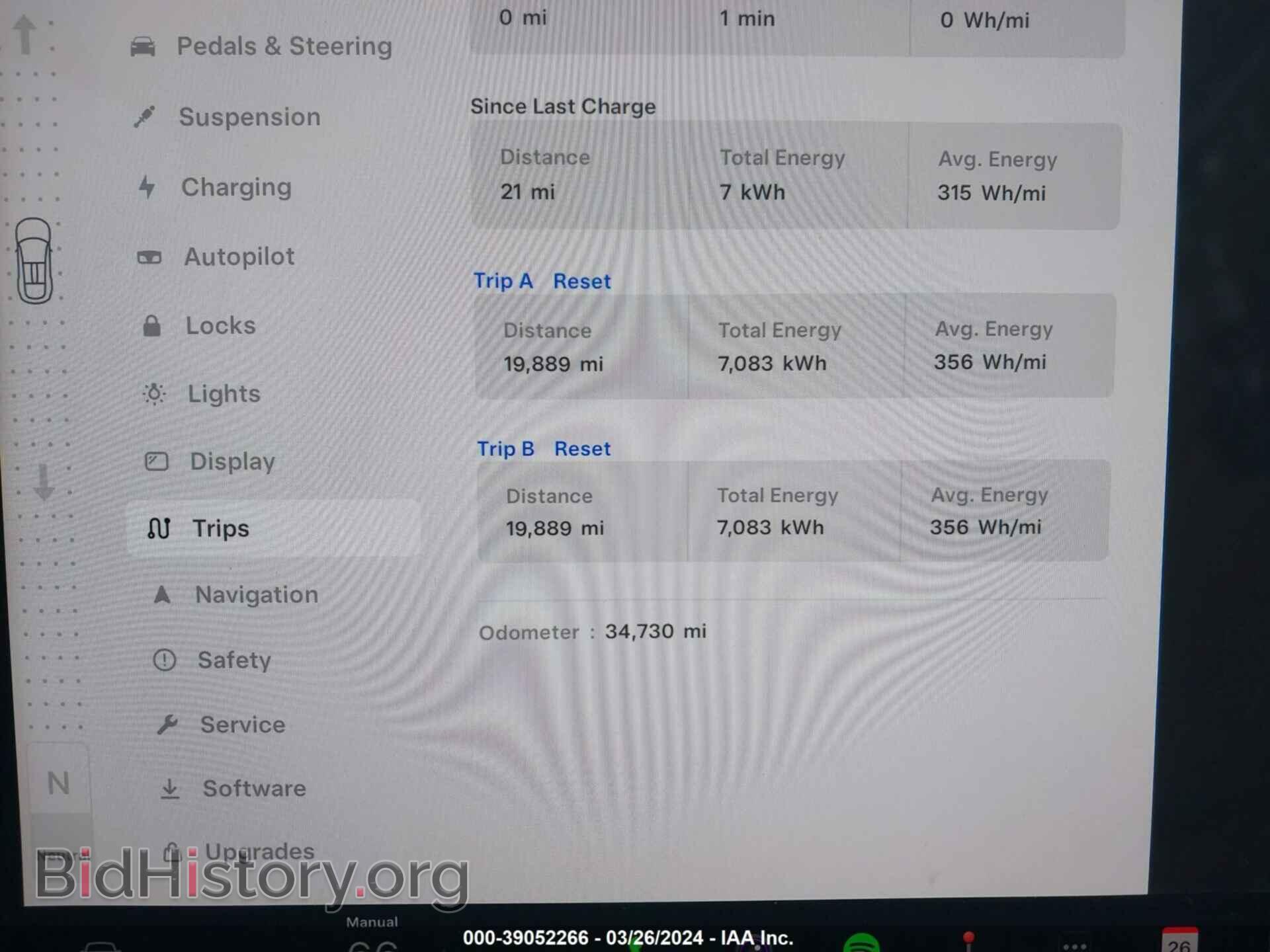 2022 TESLA MODEL X - VIN: 7SAXCDE54NF341852 - Photo 7