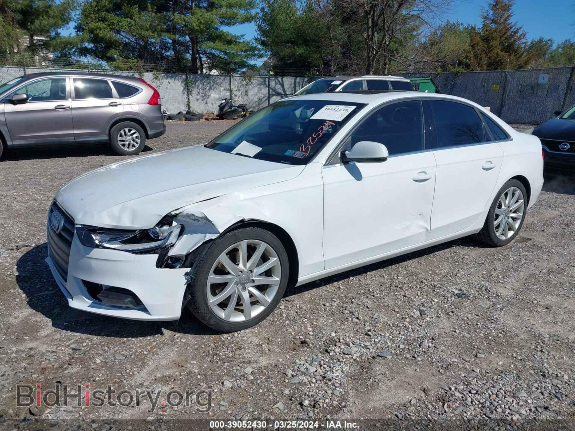 2013 AUDI A4 - VIN: WAUKFAFL4DN044782 - Фото 2