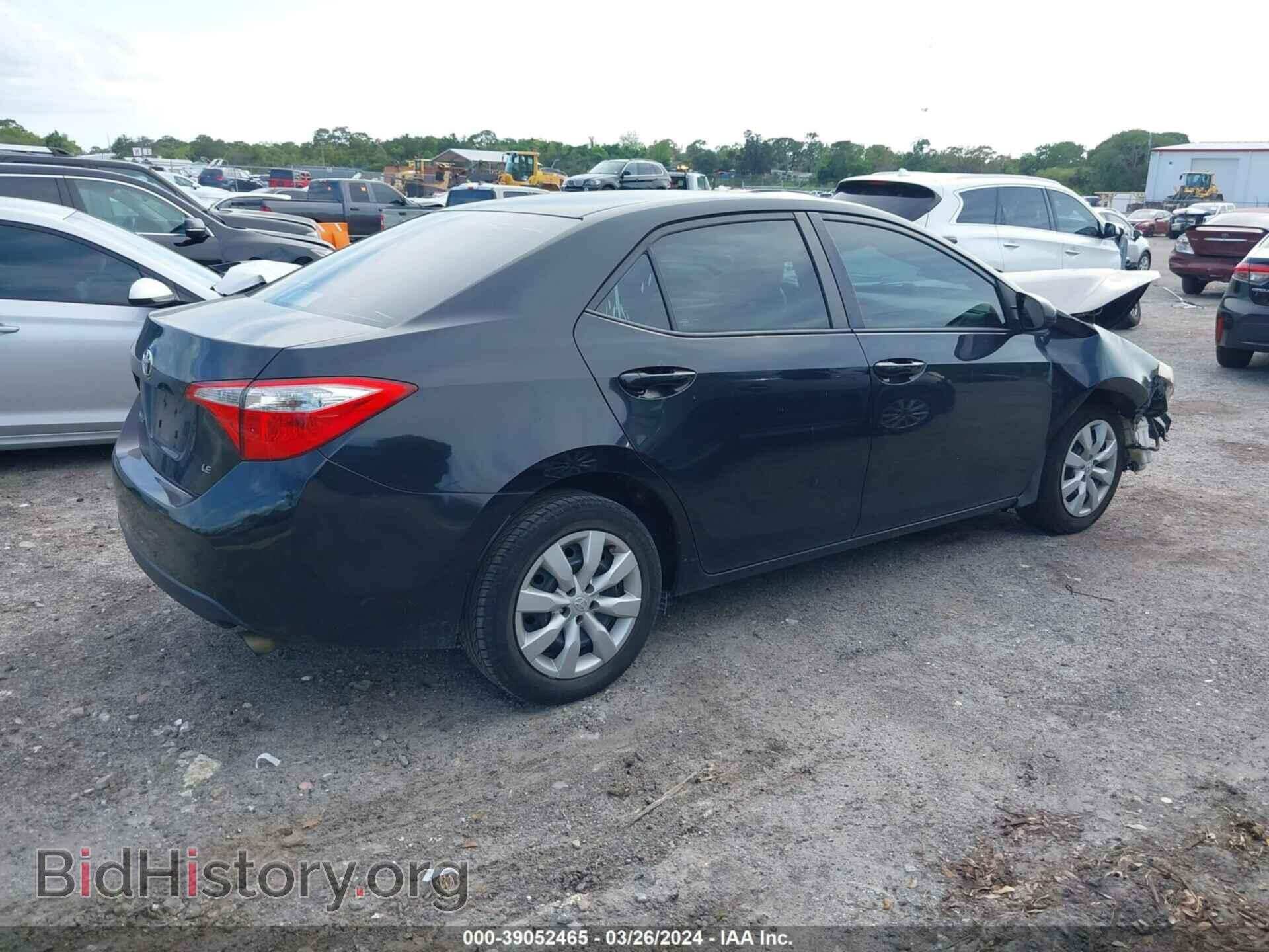 2015 TOYOTA COROLLA - VIN: 2T1BURHEXFC442249 - Фото 4