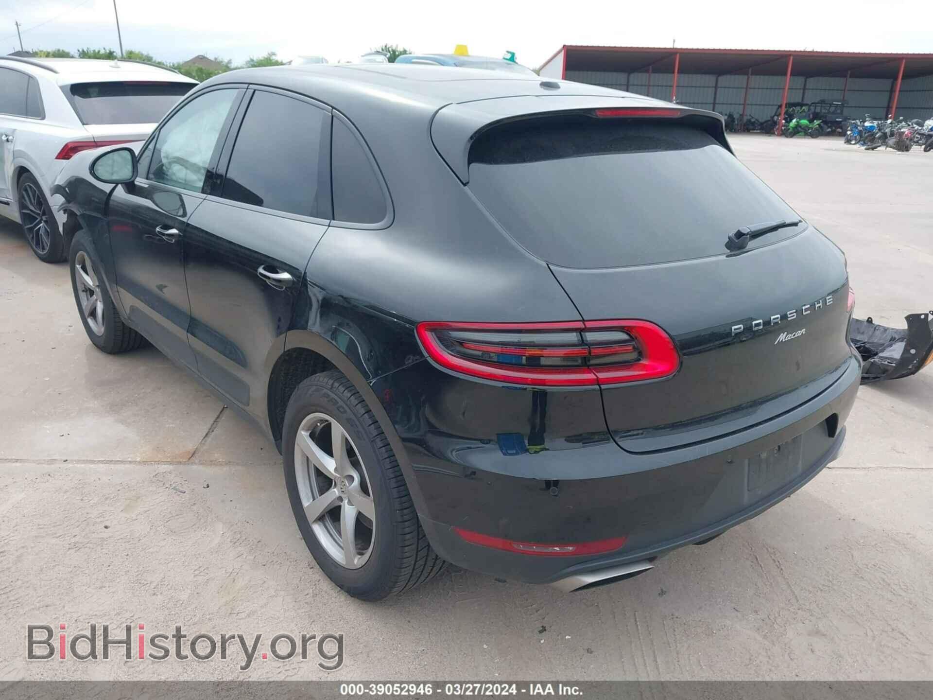 2018 PORSCHE MACAN - VIN: WP1AA2A53JLB09168 - Фото 3