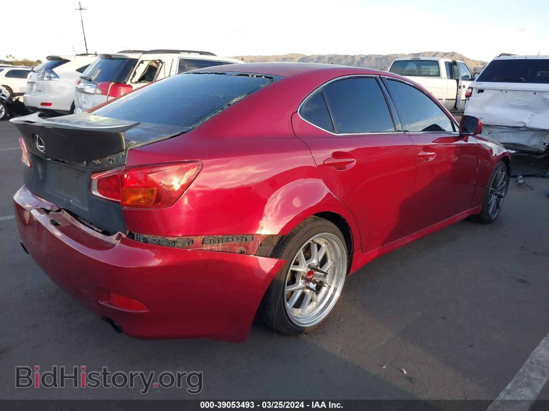 2006 LEXUS IS 350 - VIN: JTHBE262962001075 - Фото 4