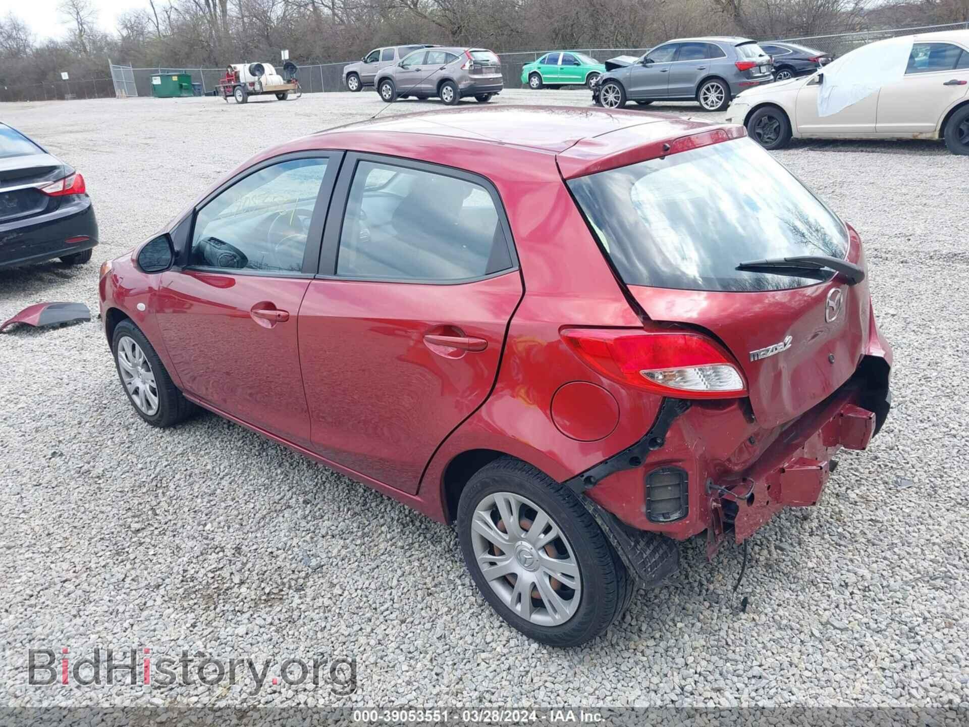 2014 MAZDA MAZDA2 - VIN: JM1DE1KY4E0189304 - Фото 3