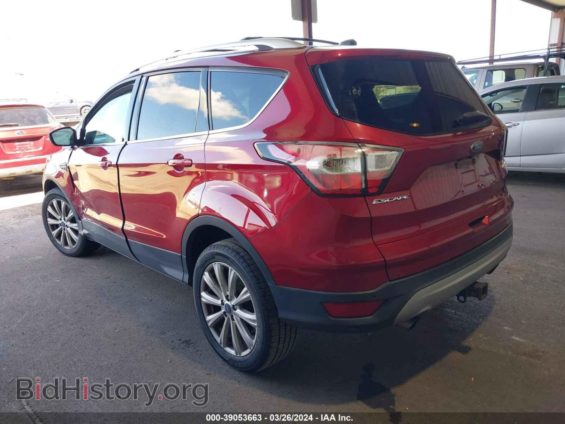 2017 FORD ESCAPE - VIN: 1FMCU9J92HUB44989 - Фото 3