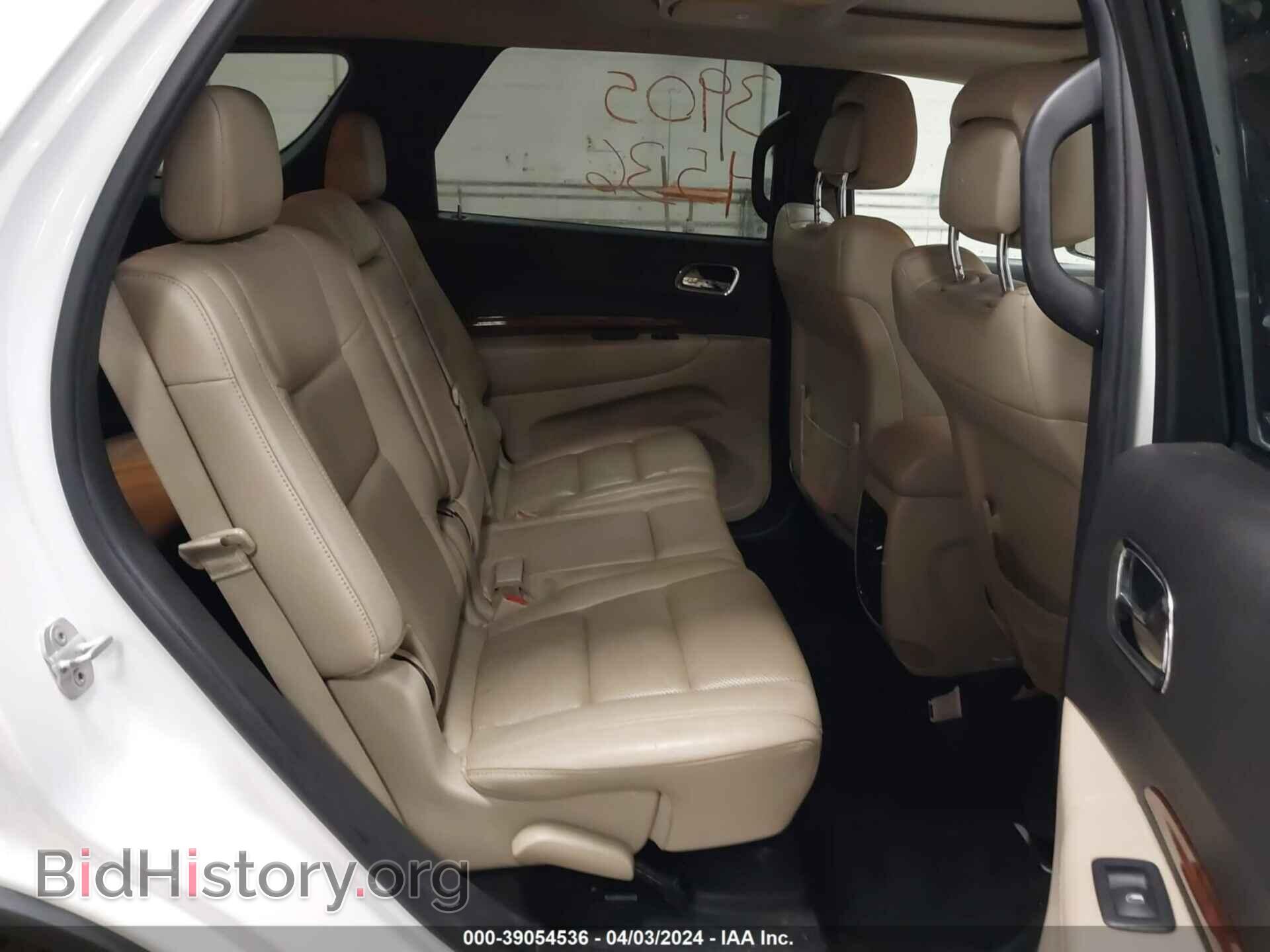 2013 DODGE DURANGO - VIN: 1C4RDJEG5DC556932 - Фото 8
