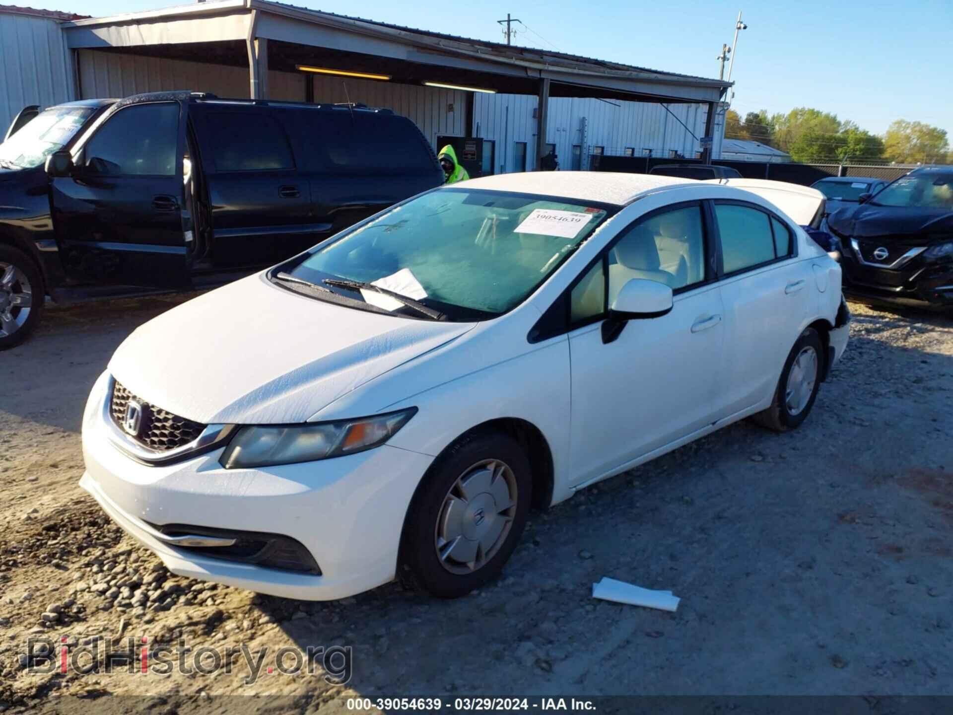 2013 HONDA CIVIC - VIN: 2HGFB2F62DH561055 - Фото 2