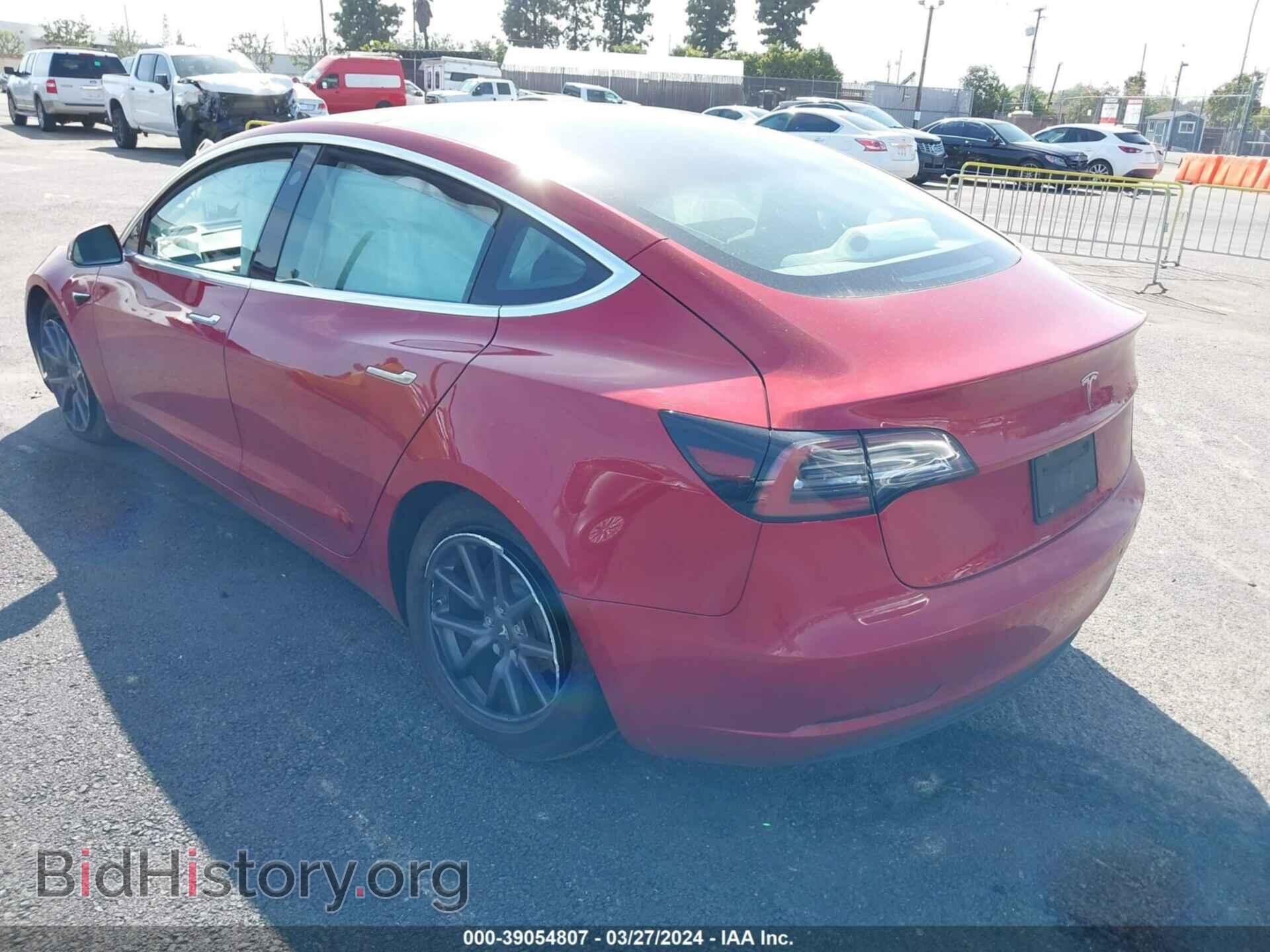 2019 TESLA MODEL 3 - VIN: 5YJ3E1EA4KF190749 - Фото 3