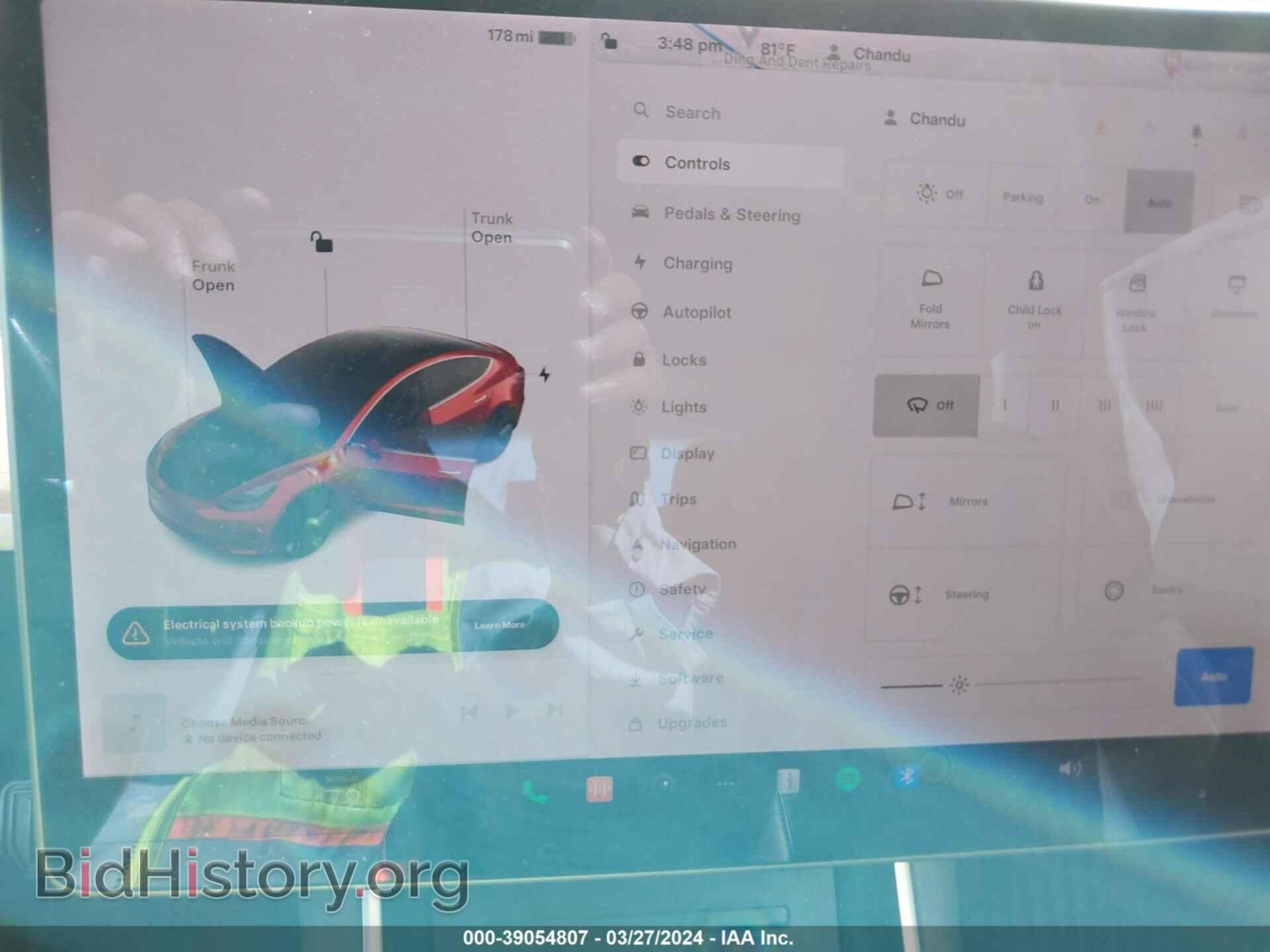 2019 TESLA MODEL 3 - VIN: 5YJ3E1EA4KF190749 - Фото 7