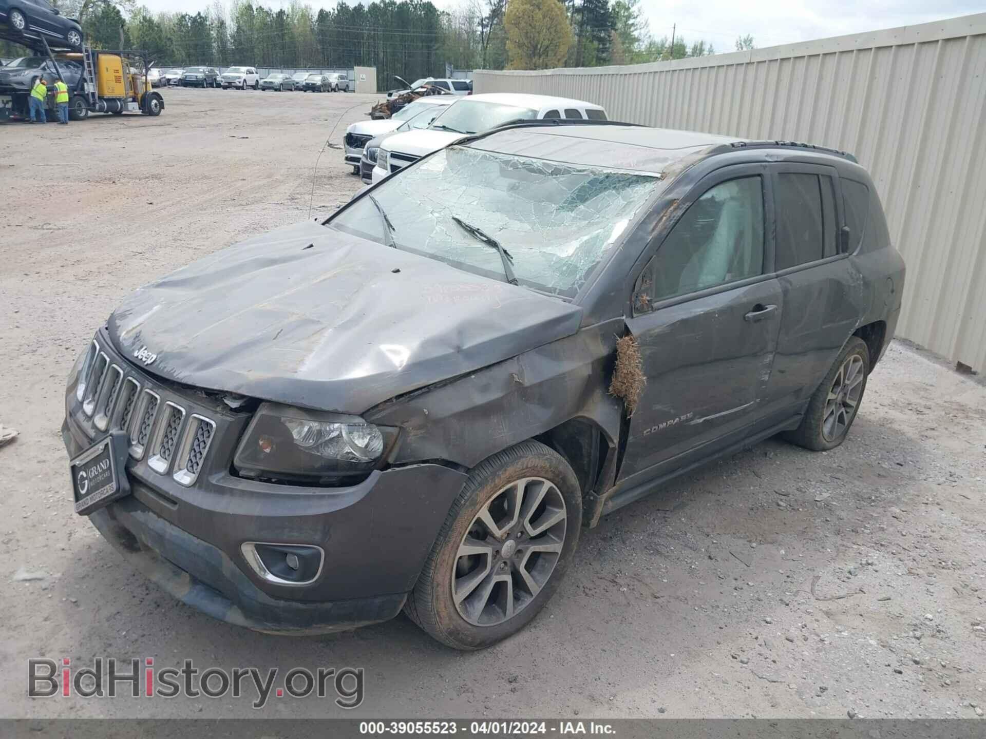 2017 JEEP COMPASS - VIN: 1C4NJDEB1HD100908 - Фото 2