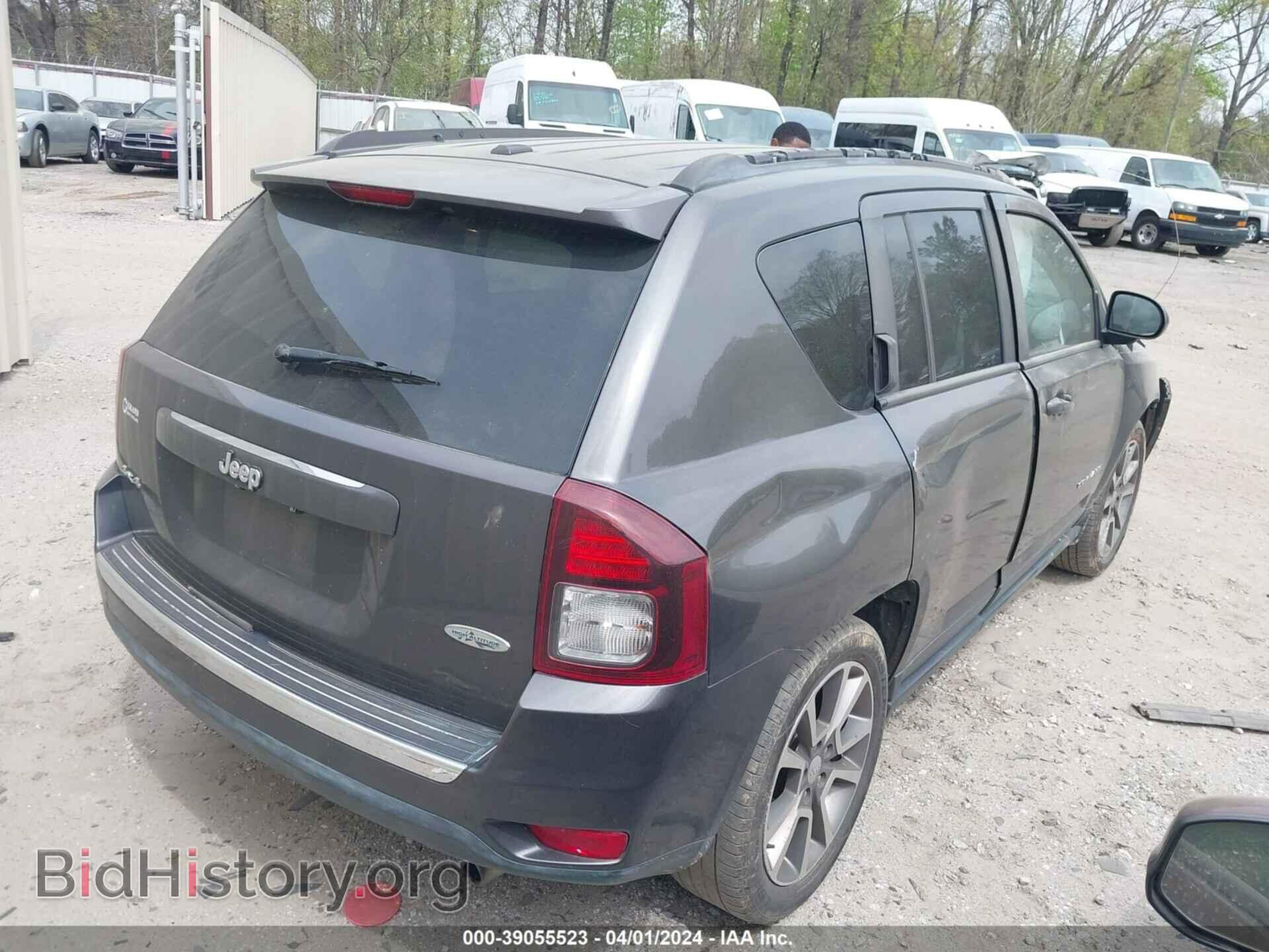 2017 JEEP COMPASS - VIN: 1C4NJDEB1HD100908 - Фото 4