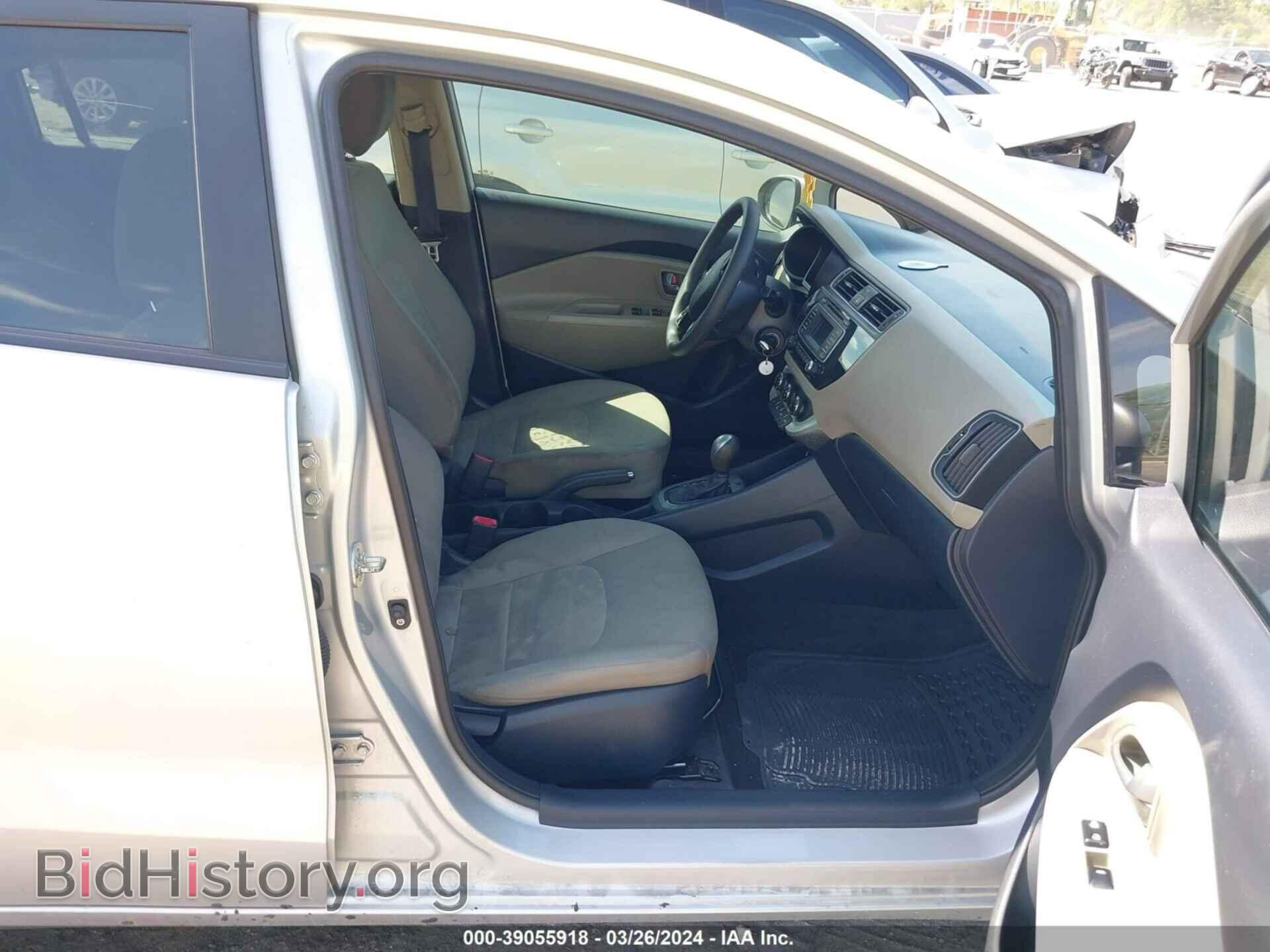 2016 KIA RIO - VIN: KNADM4A34G6554474 - Фото 5