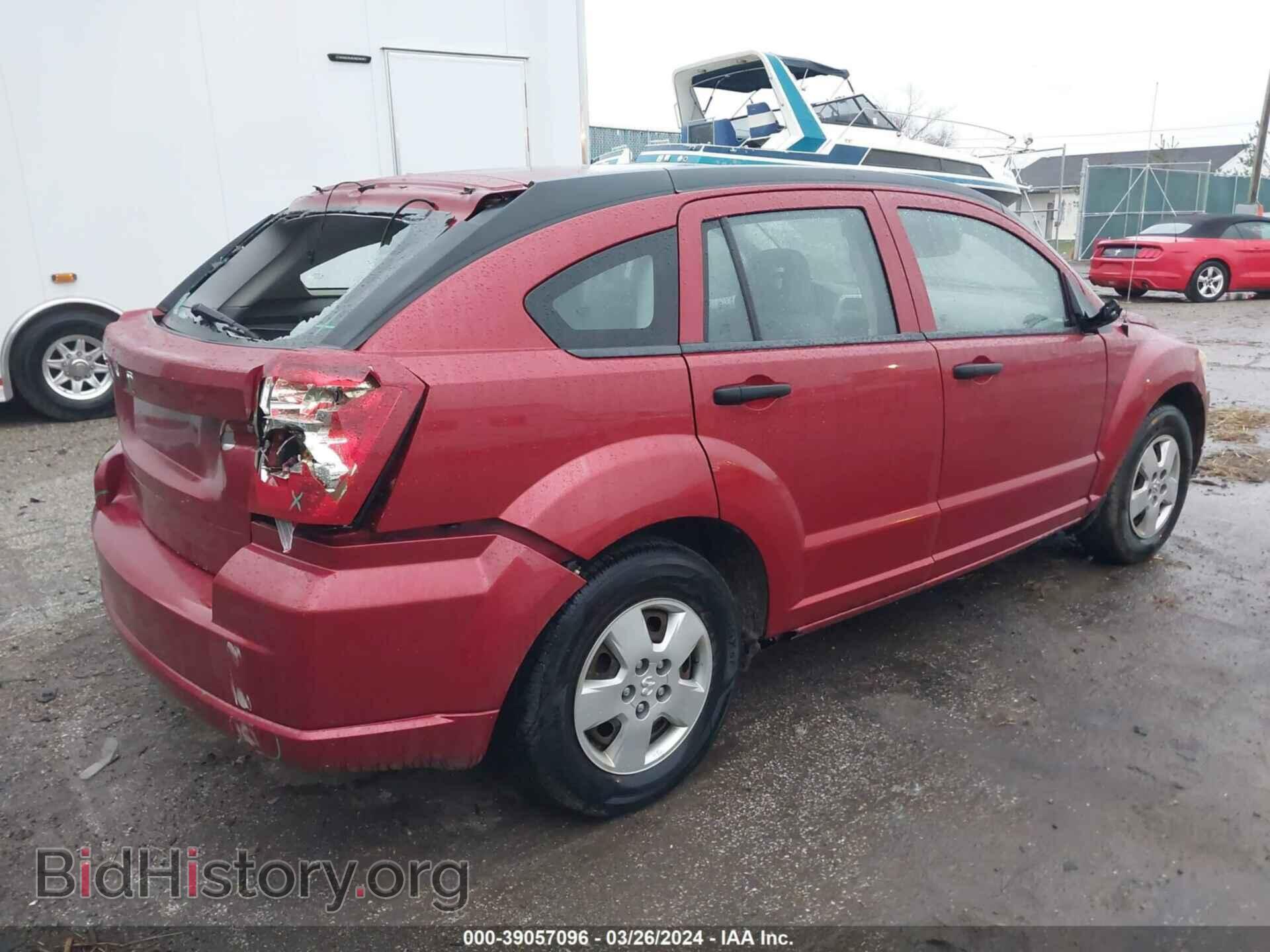 2007 DODGE CALIBER - VIN: 1B3HB28B47D143374 - Фото 4