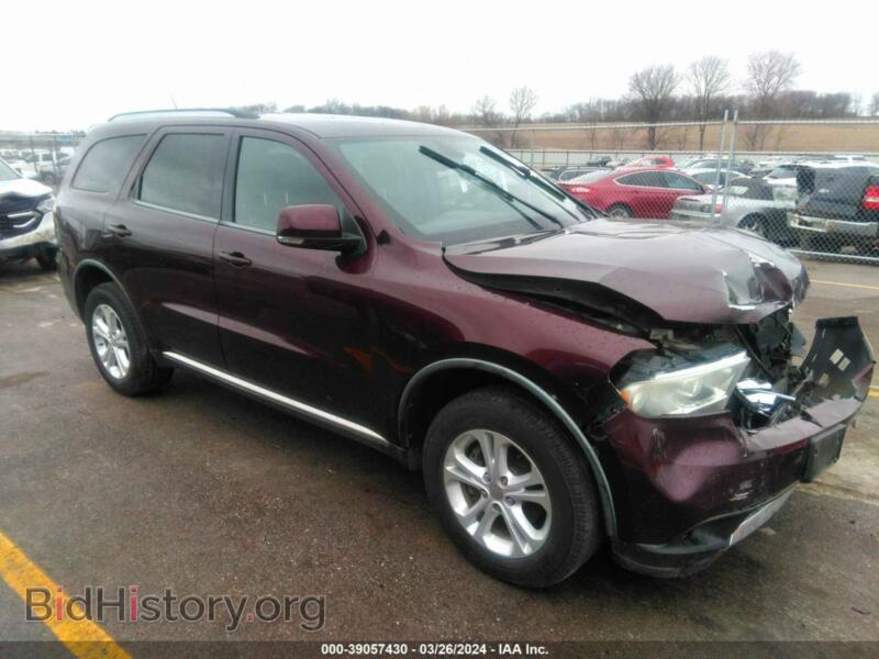2012 Dodge DURANGO Crew (VIN 1C4RDJDGXCC158289) — photo 1 of 12, IAAI, damage: front end