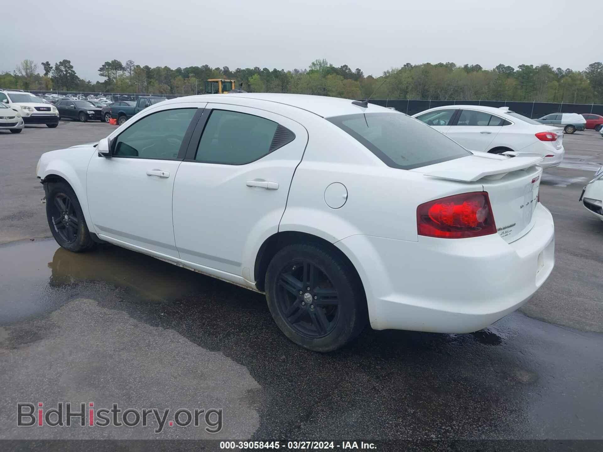 2012 DODGE AVENGER - VIN: 1C3CDZCB2CN233067 - Фото 3