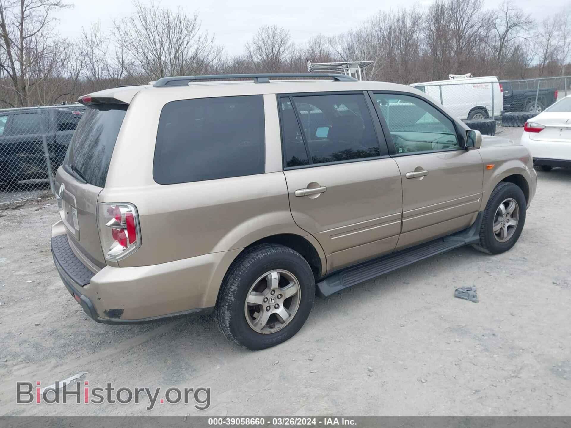 2006 HONDA PILOT - VIN: 5FNYF28536B000694 - Фото 4