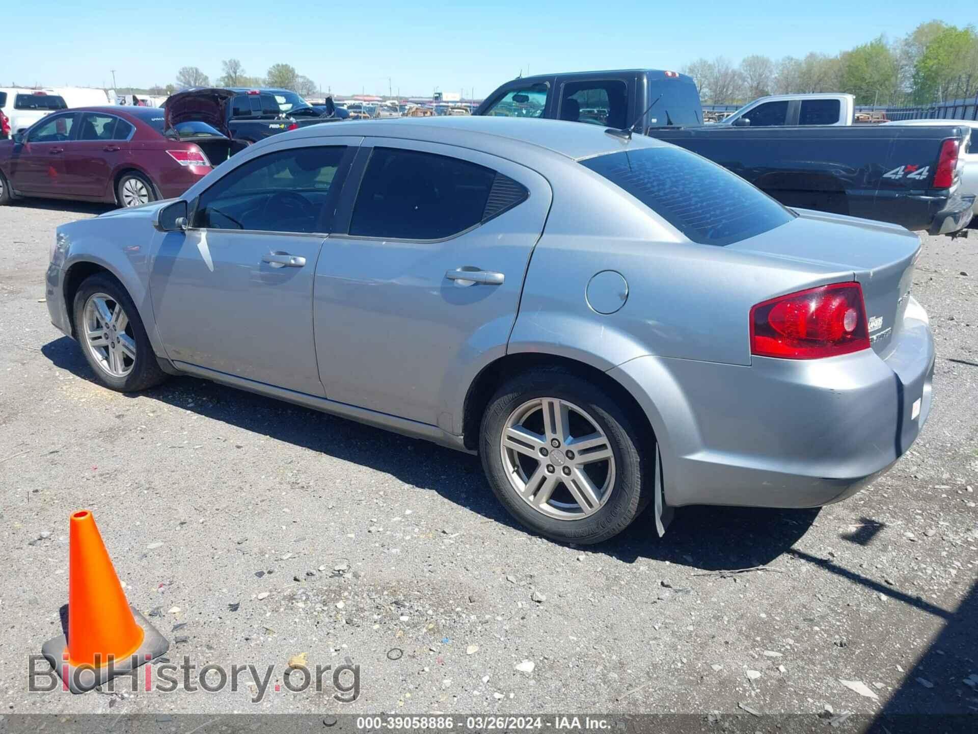 2013 DODGE AVENGER - VIN: 1C3CDZCG7DN585297 - Фото 3