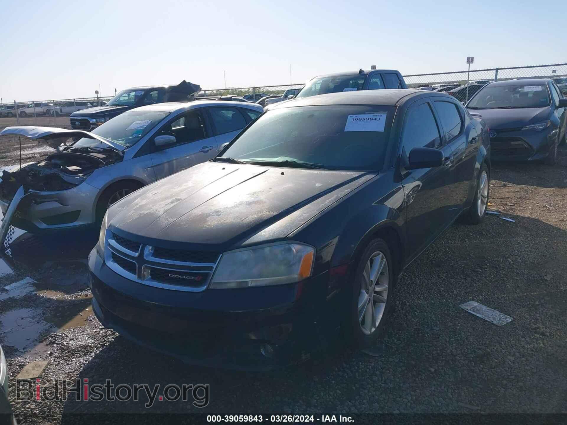 2012 DODGE AVENGER - VIN: 1C3CDZEG9CN280802 - Фото 2