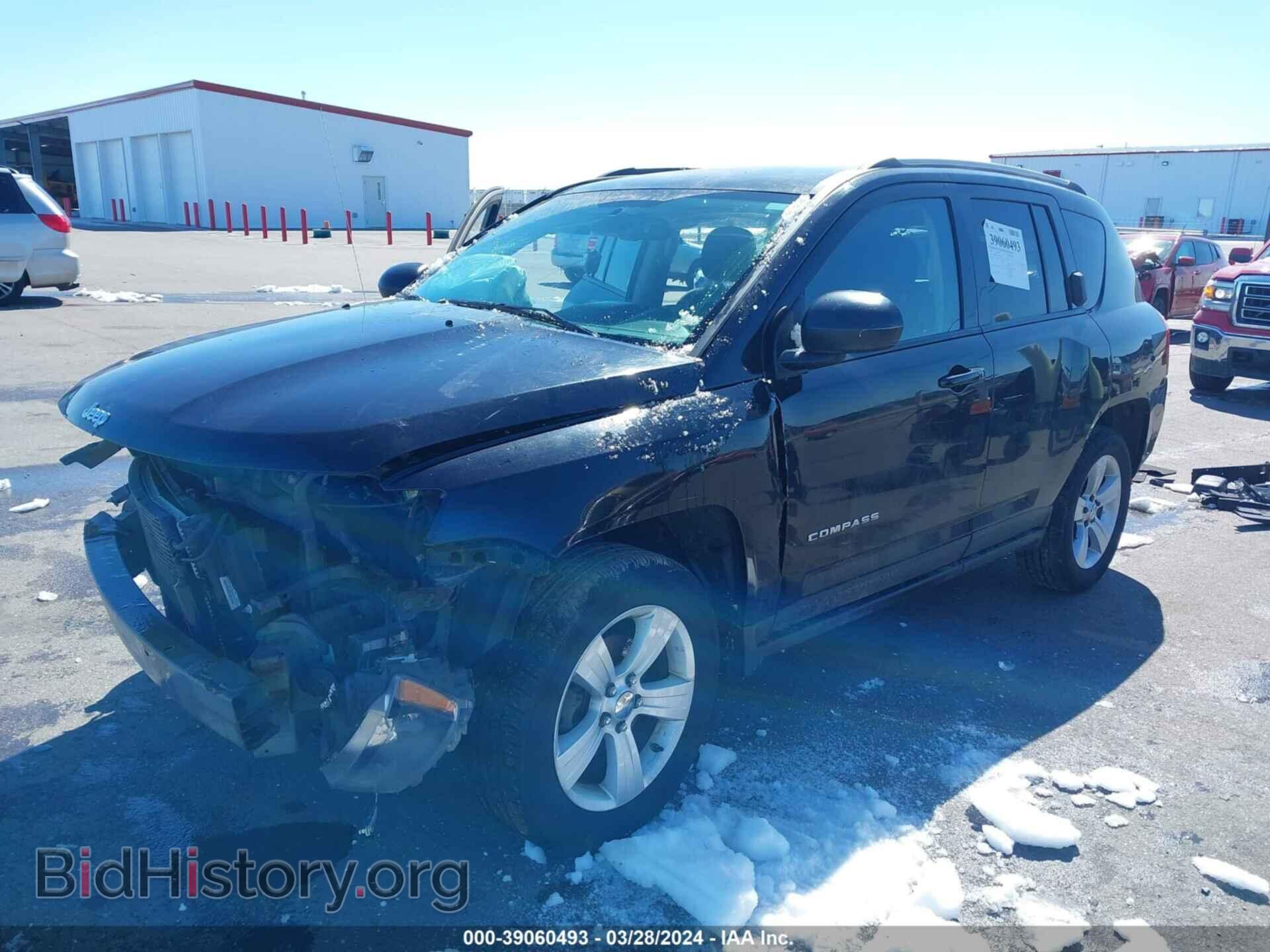 2016 JEEP COMPASS - VIN: 1C4NJDBB3GD757468 - Фото 2