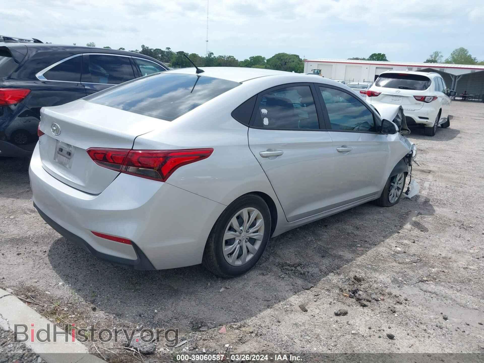 2022 HYUNDAI ACCENT - VIN: 3KPC24A67NE186149 - Фото 4
