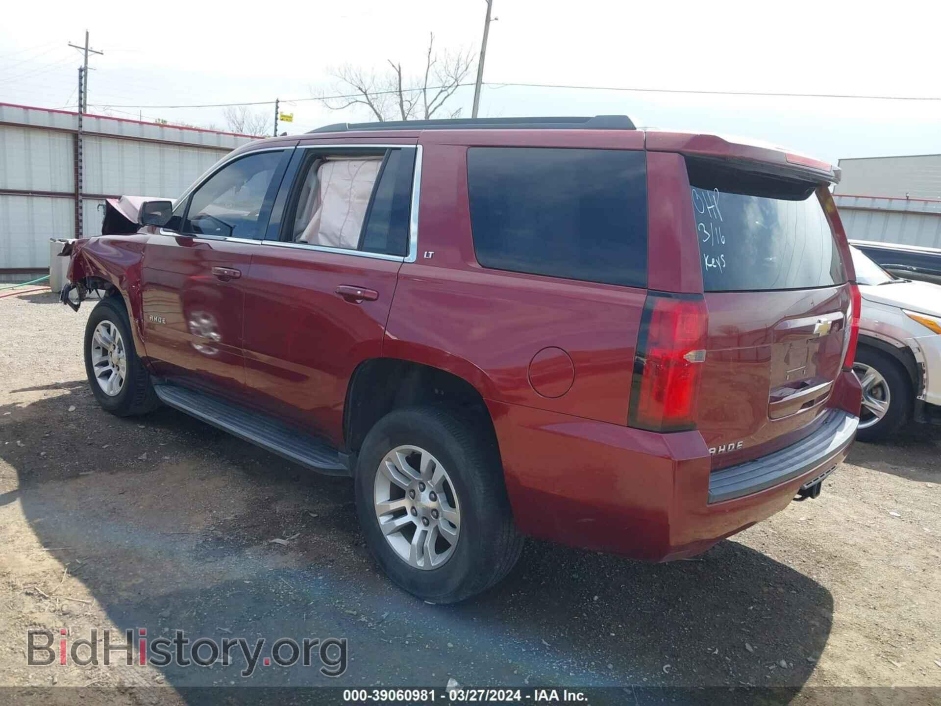 2016 CHEVROLET TAHOE - VIN: 1GNSCBKCXGR314335 - Фото 3