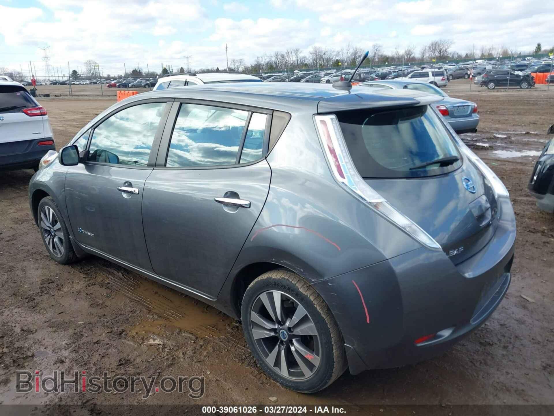 2014 NISSAN LEAF - VIN: 1N4AZ0CP0EC334768 - Фото 3