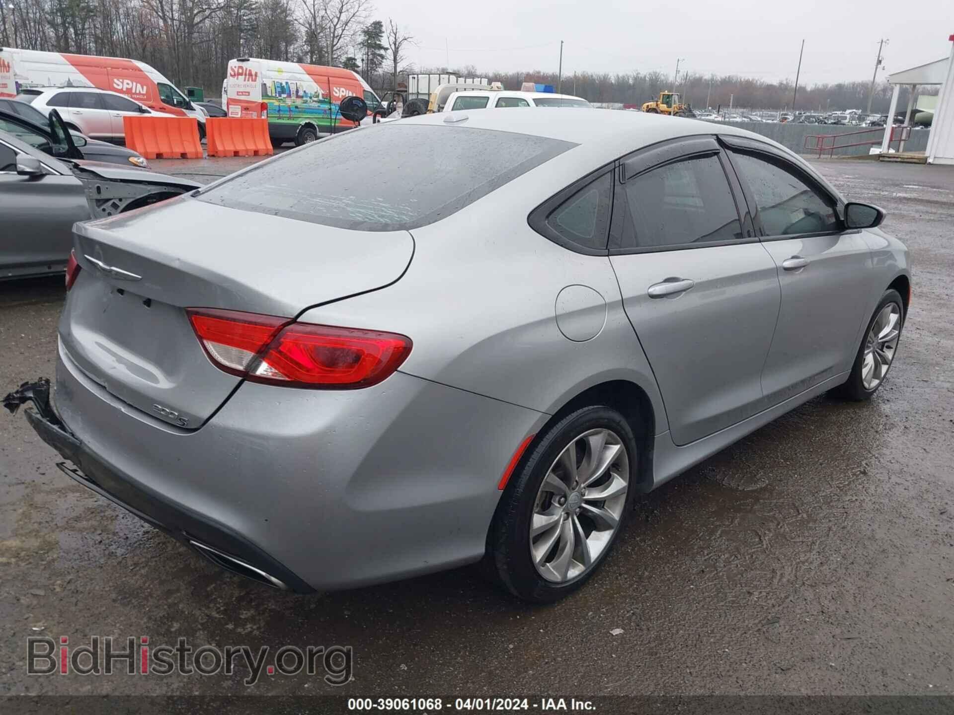 2015 CHRYSLER 200 - VIN: 1C3CCCBB8FN568839 - Фото 4
