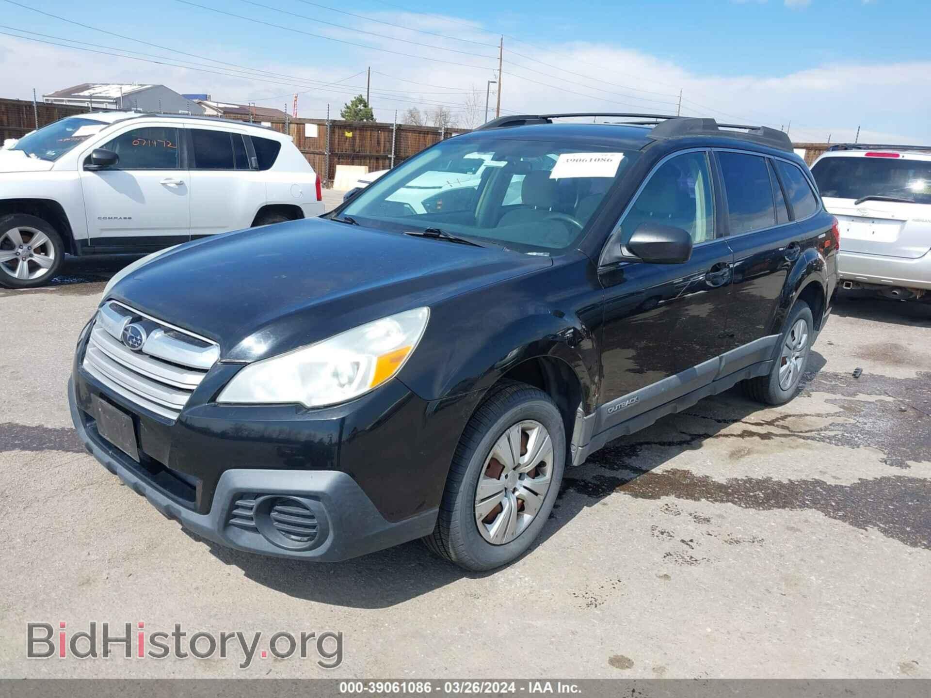 2013 SUBARU OUTBACK - VIN: 4S4BRCAC1D1263716 - Фото 2