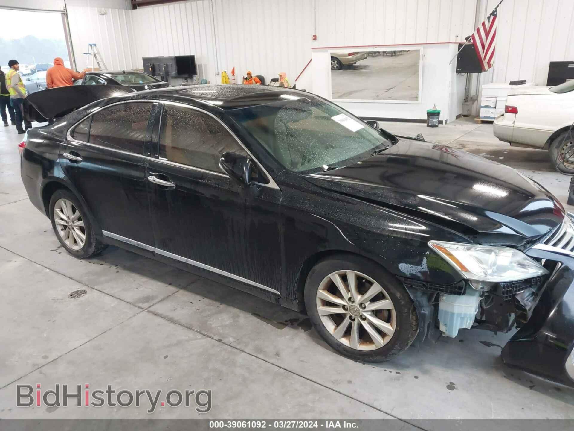Photo JTHBK1EG3B2445546 - LEXUS ES 350 2011