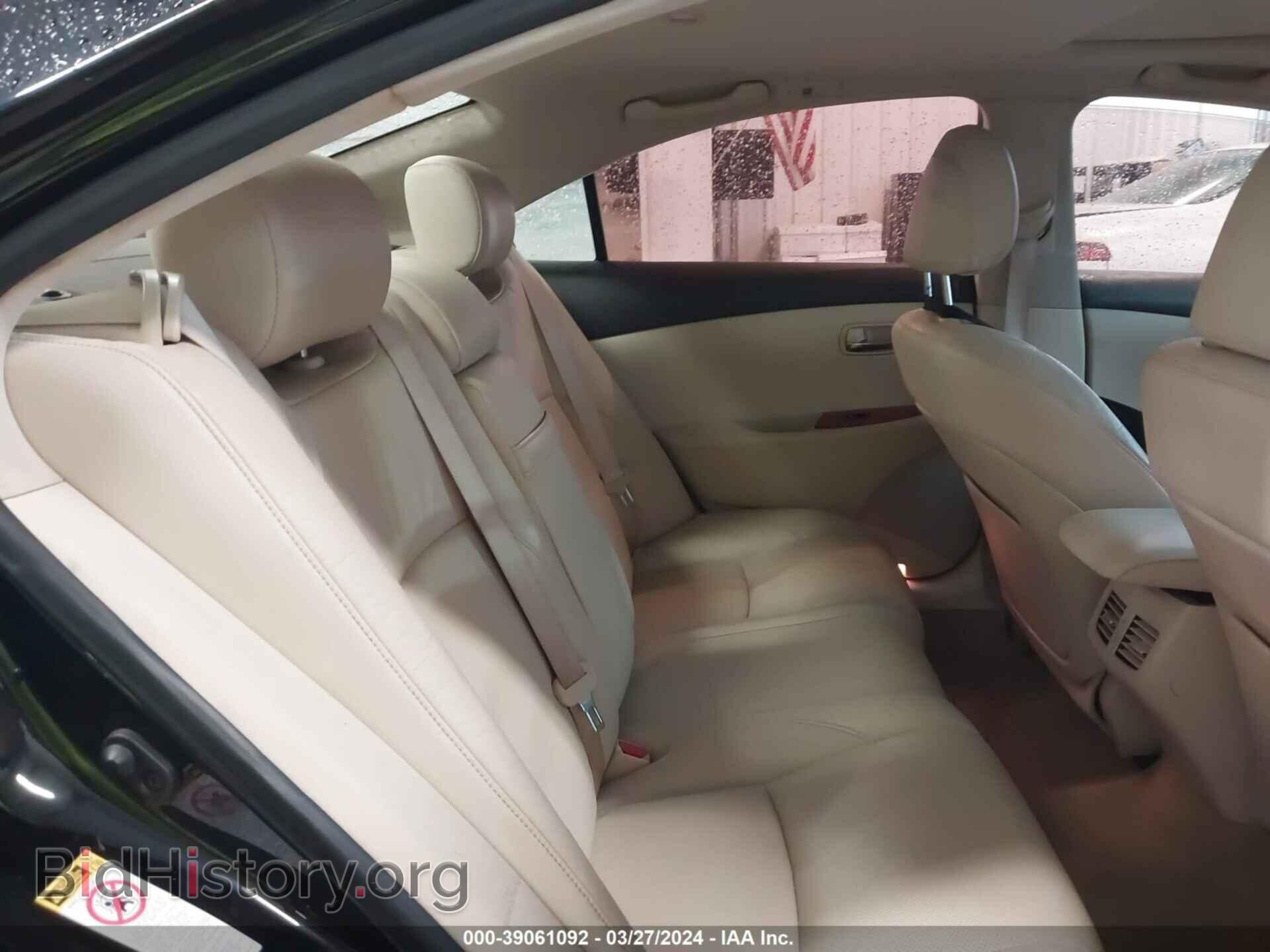 2011 LEXUS ES 350 - VIN: JTHBK1EG3B2445546 - Фото 8