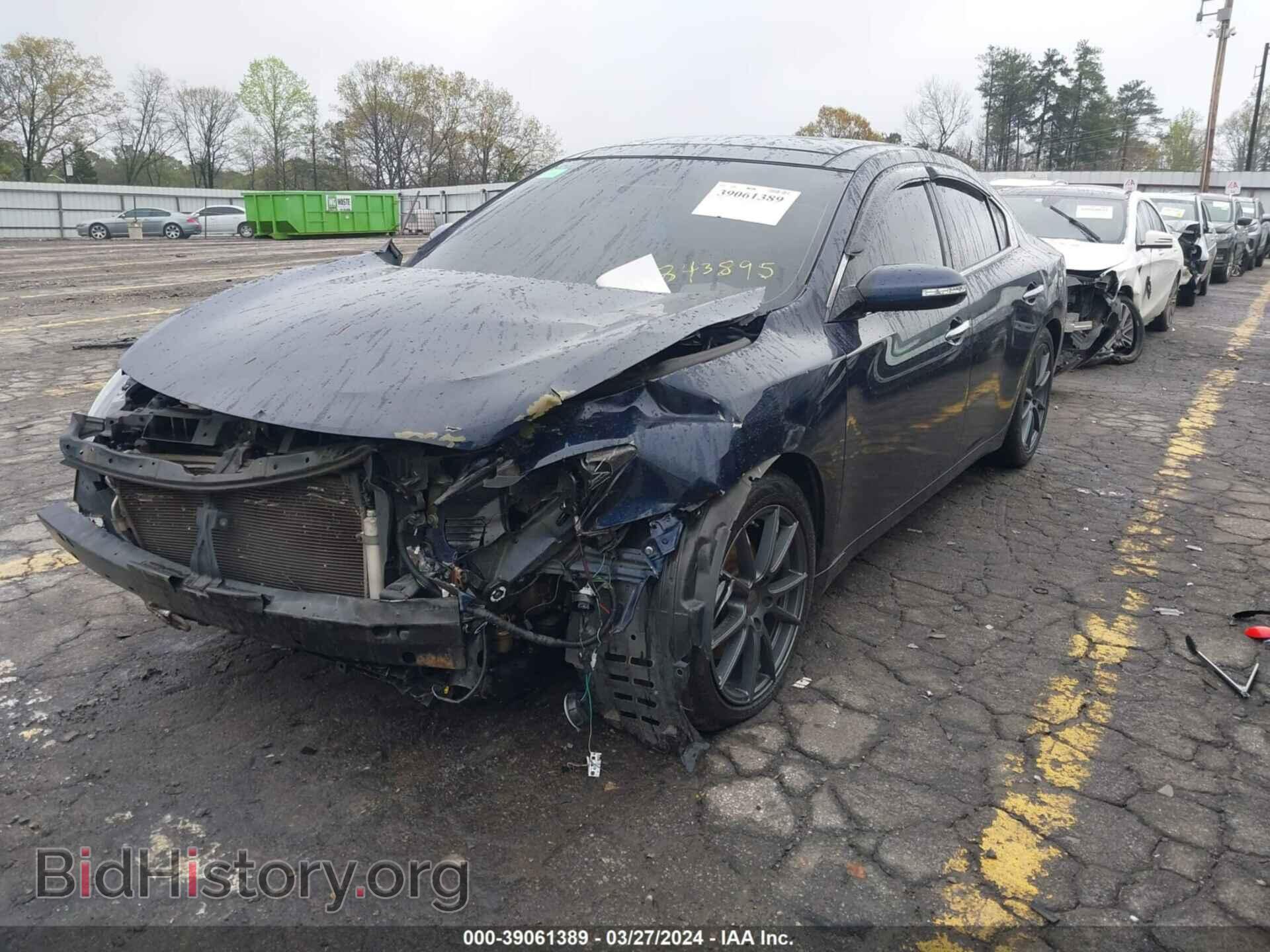 2012 NISSAN MAXIMA - VIN: 1N4AA5AP4CC843895 - Фото 2