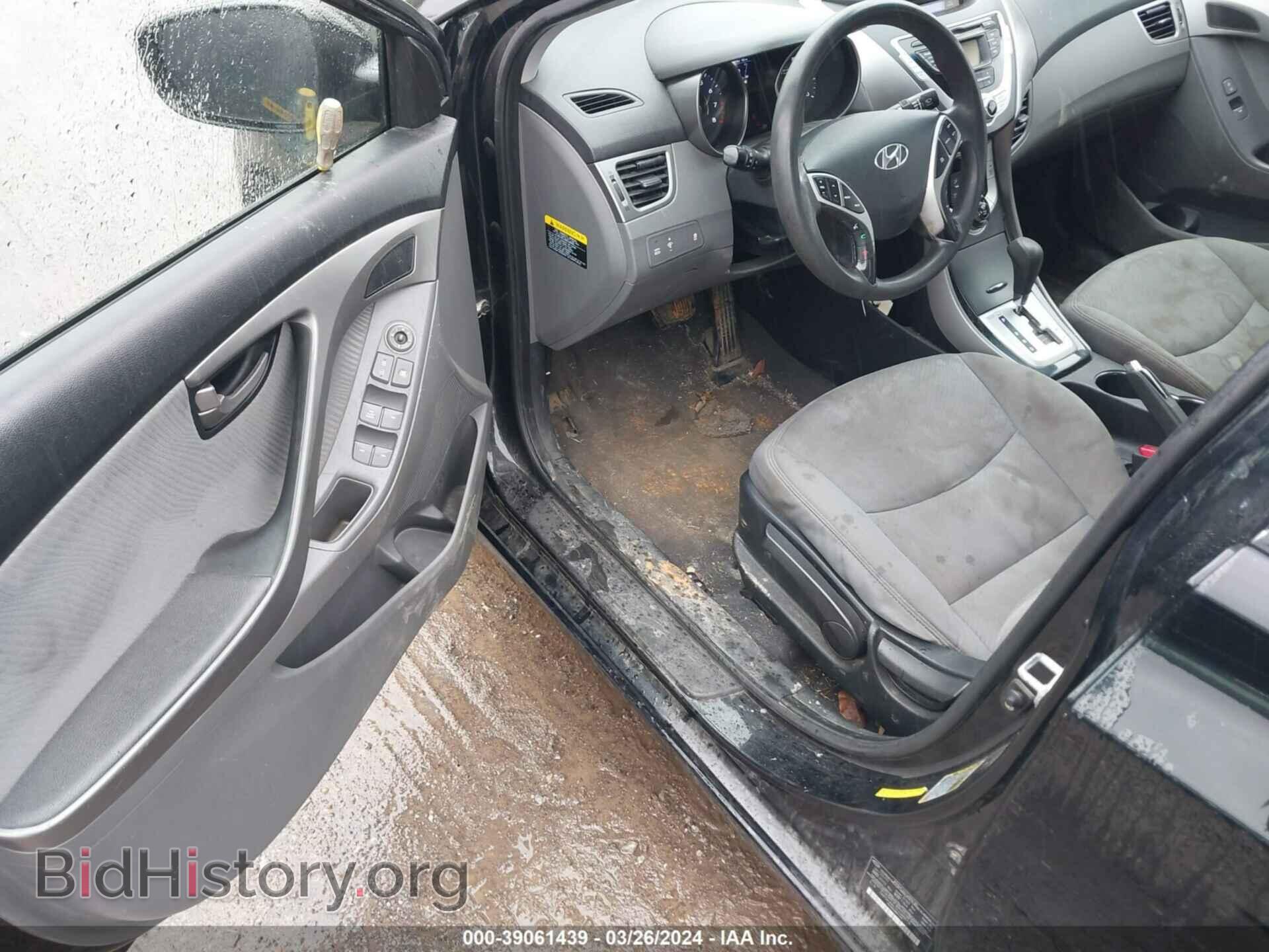 2012 HYUNDAI ELANTRA - VIN: 5NPDH4AE1CH089113 - Фото 5