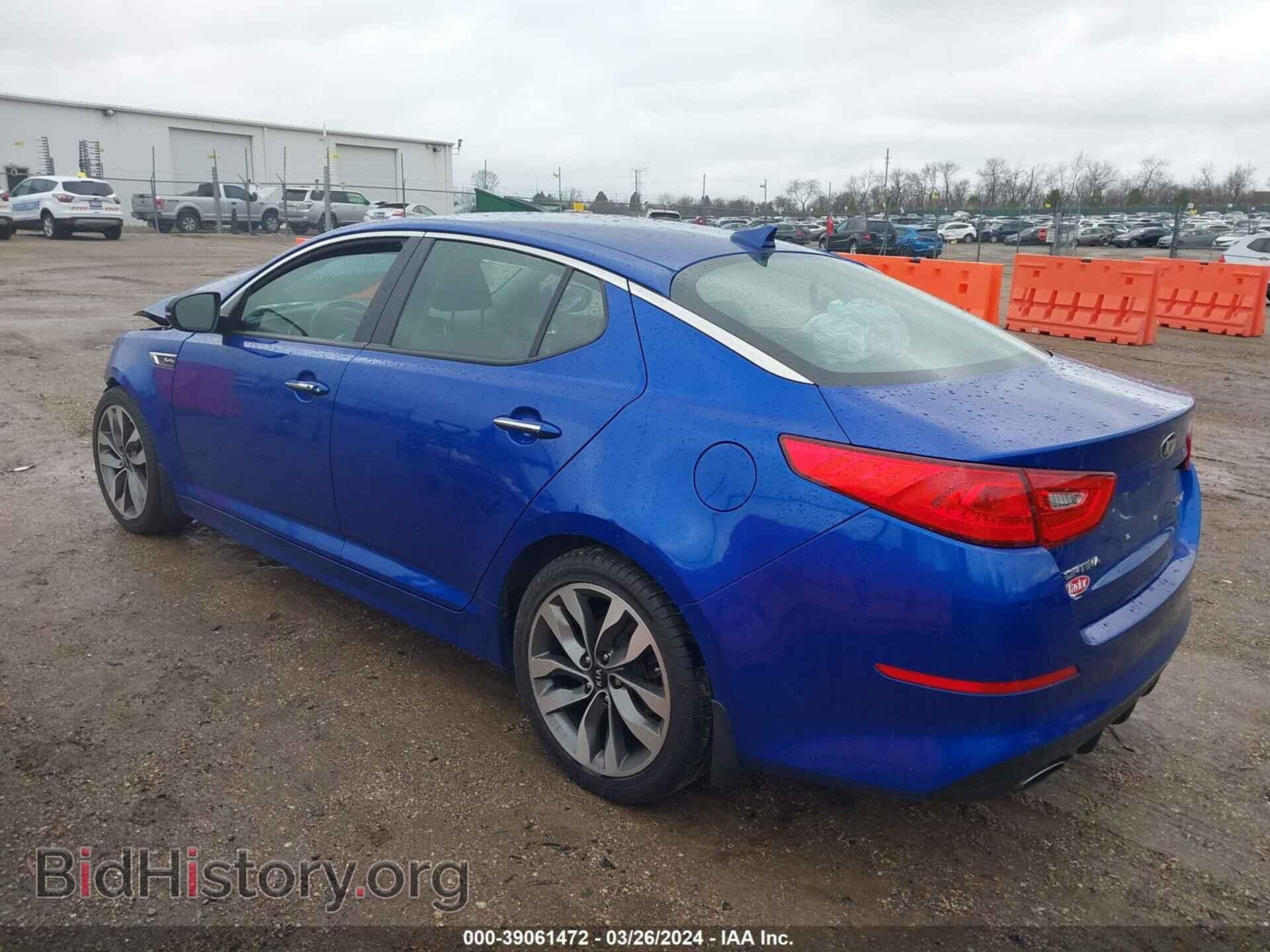 2015 KIA OPTIMA - VIN: 5XXGR4A69FG405750 - Фото 3