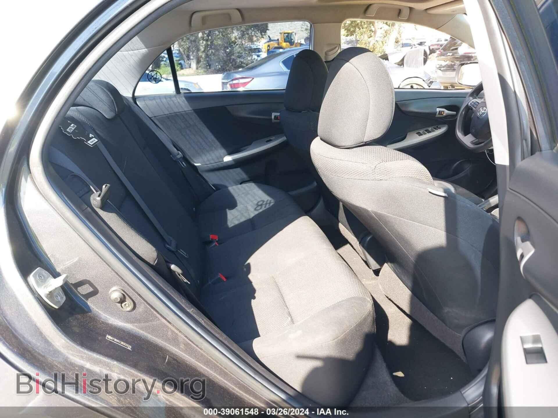 2011 TOYOTA COROLLA - VIN: 2T1BU4EE2BC633570 - Фото 8