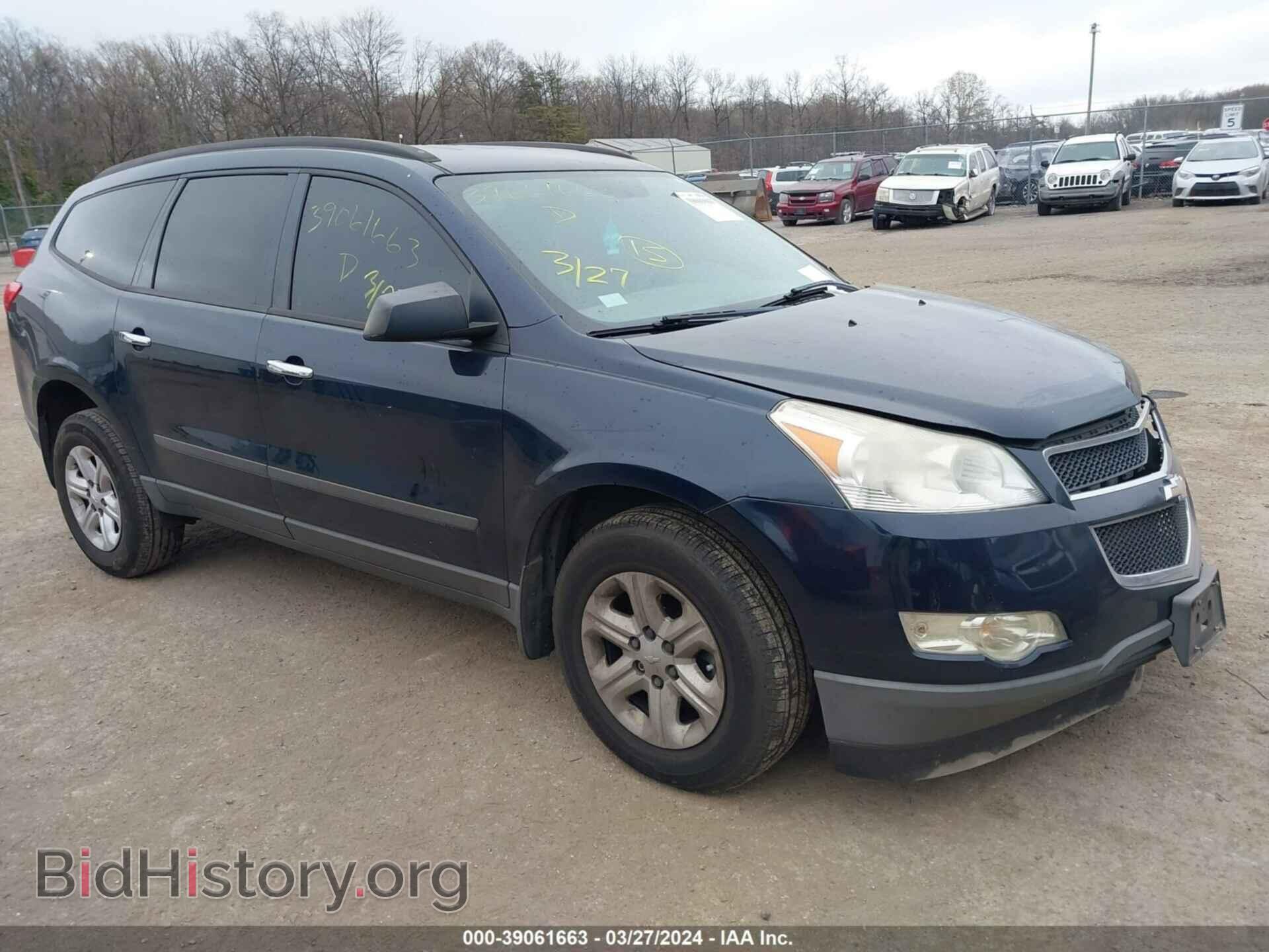 Фотография 1GNKREED4CJ266392 - CHEVROLET TRAVERSE 2012